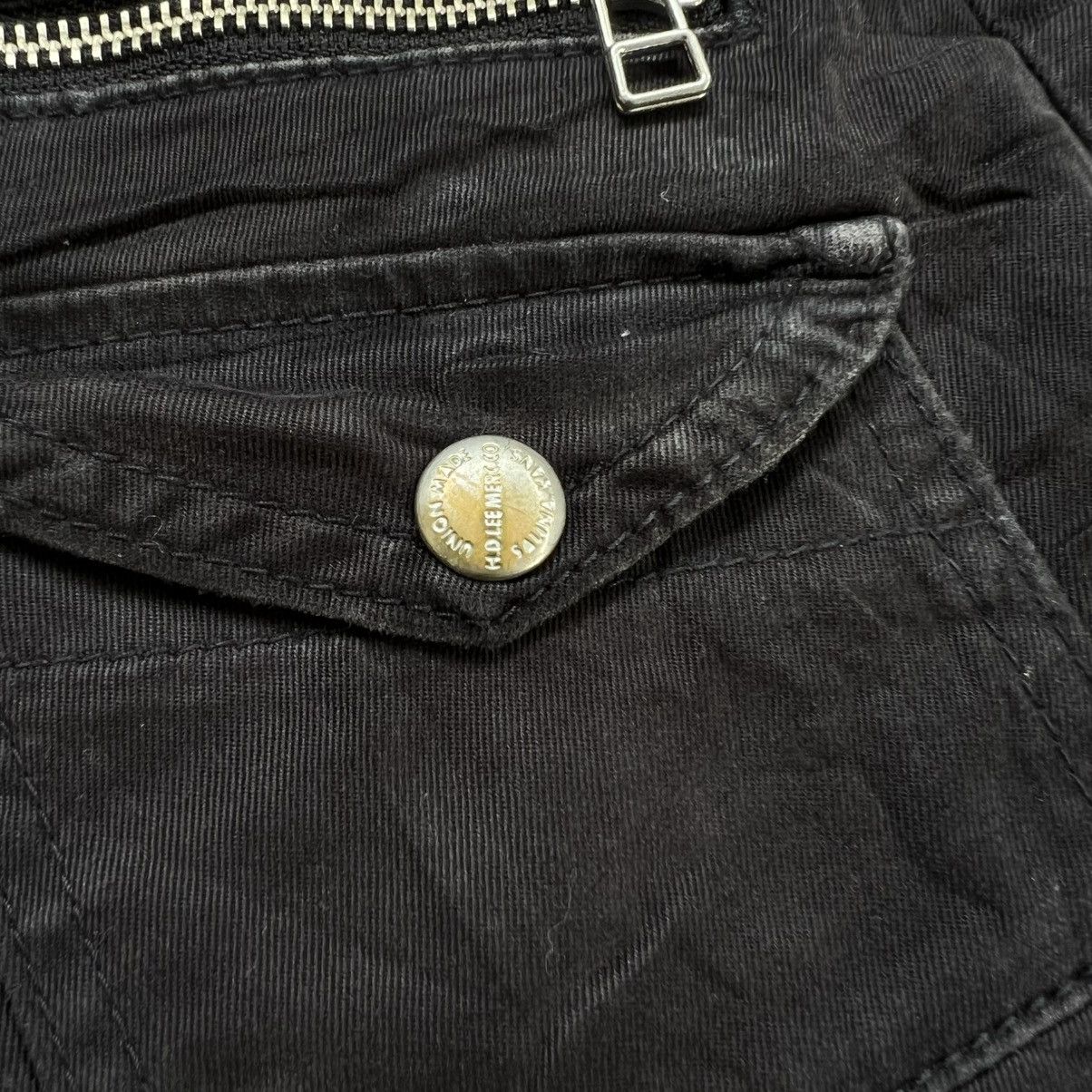 Lee 1990s Lee Cowboy Buckle Back multi zip Pants Size US 34 / EU 50 - 10 Thumbnail