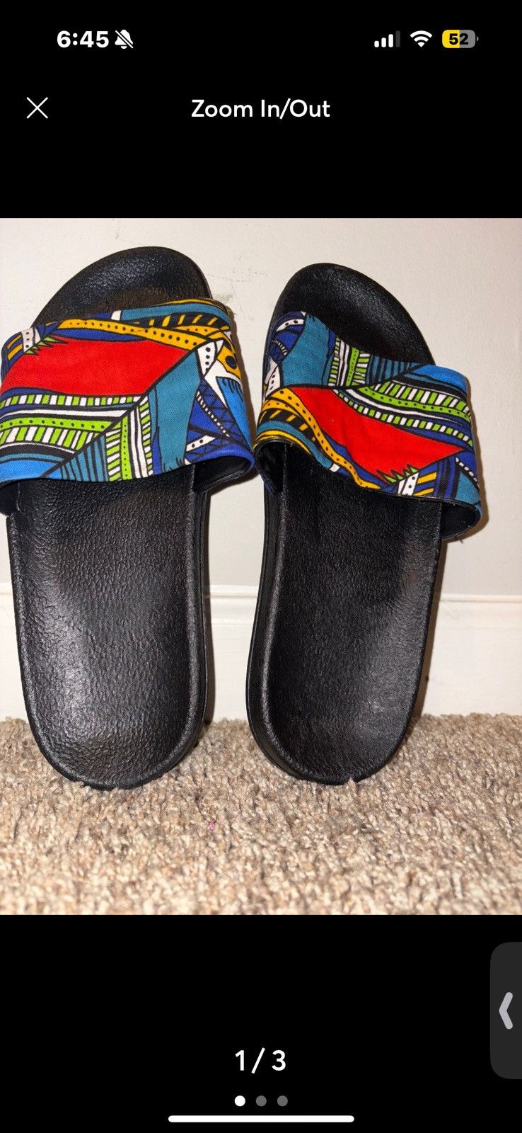 Other African homemade fabrics Size US 8.5 / EU 41-42 - 3 Thumbnail