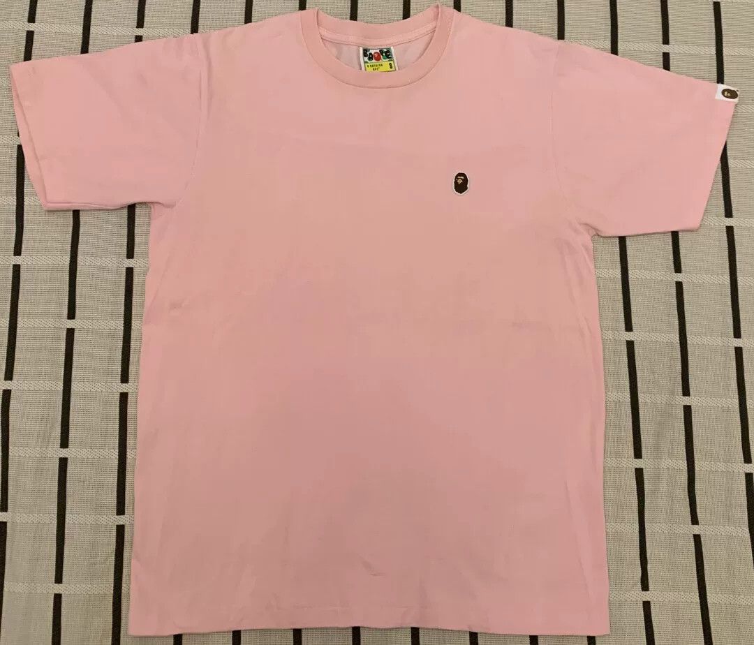 Bape Bape Pink T-Shirt S Men Size US S / EU 44-46 / 1 - 1 Thumbnail