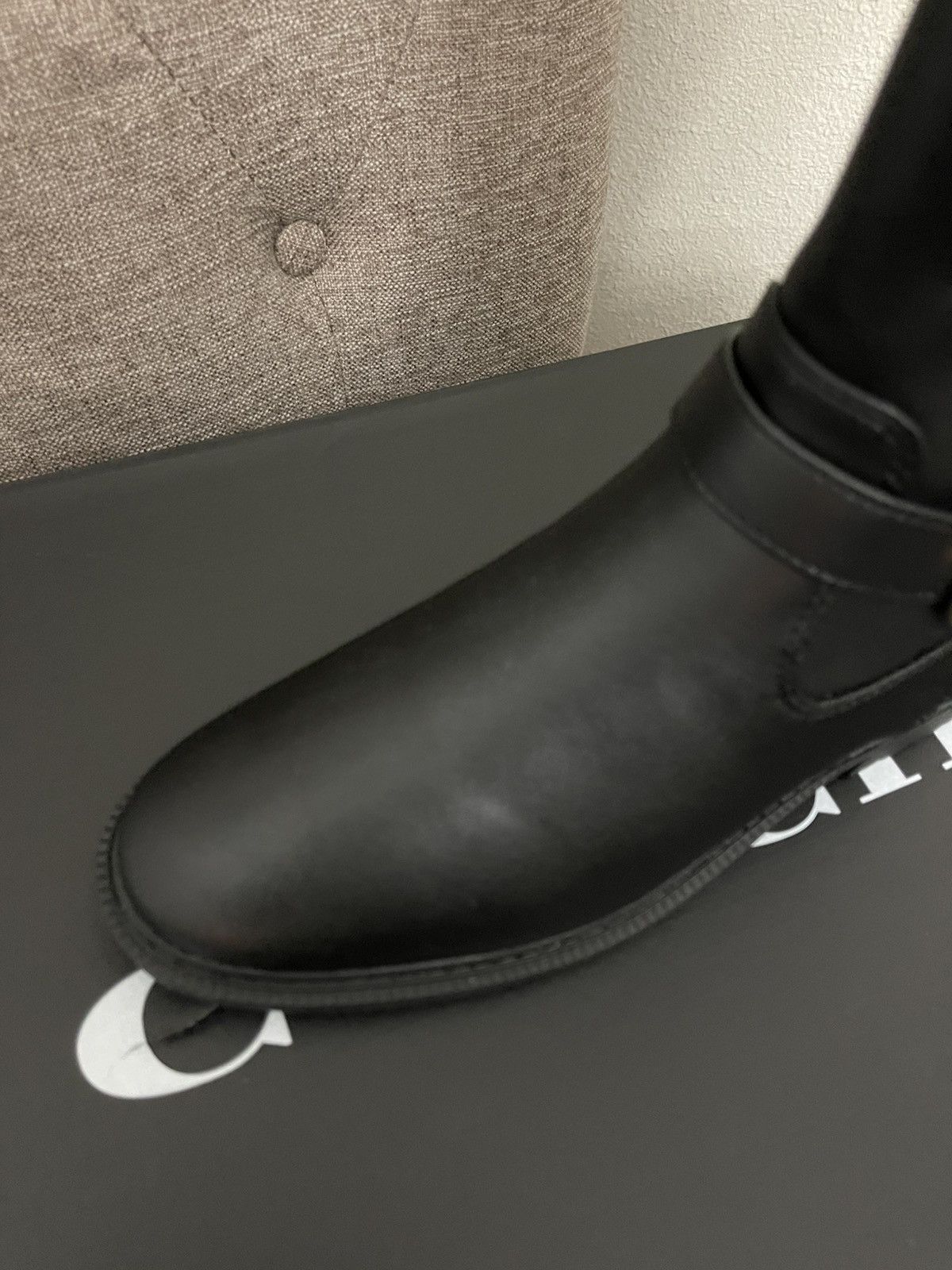 Coach Farrah Leather Boots NIB Size US 7.5 / IT 37.5 - 4 Thumbnail