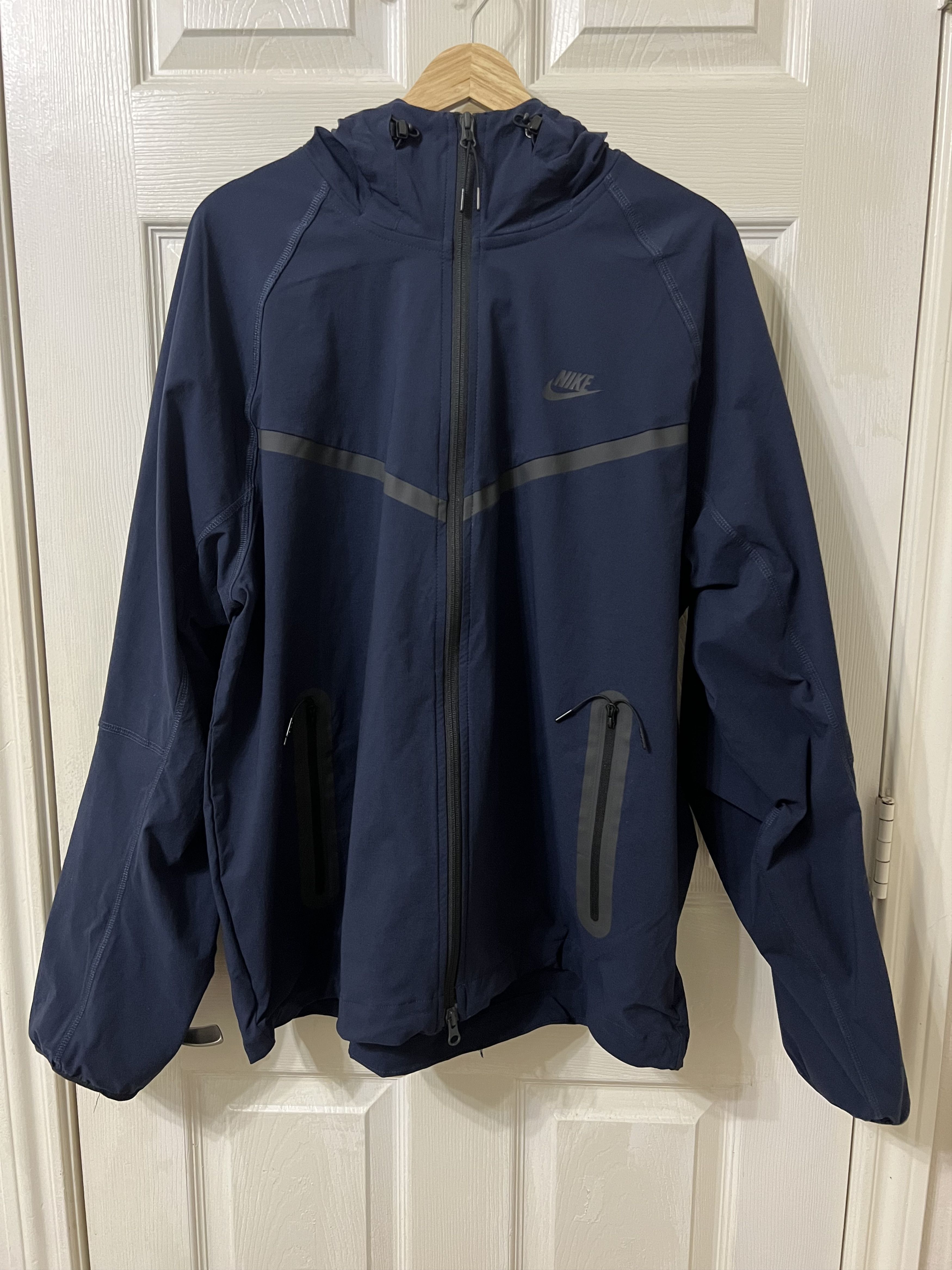 Nike Nike Tech Windrunner Woven Full-Zip Jacket Obsidian Size M Size US M / EU 48-50 / 2 - 1 Thumbnail