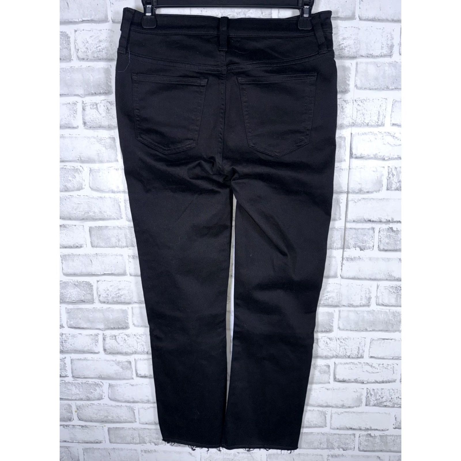 J.Crew NWT J. Crew Jeans Bootcut 9” Demi Black Womens 26x26 Size 26 Black Bootscut? Size 26" / US 2 / IT 38 - 4 Thumbnail