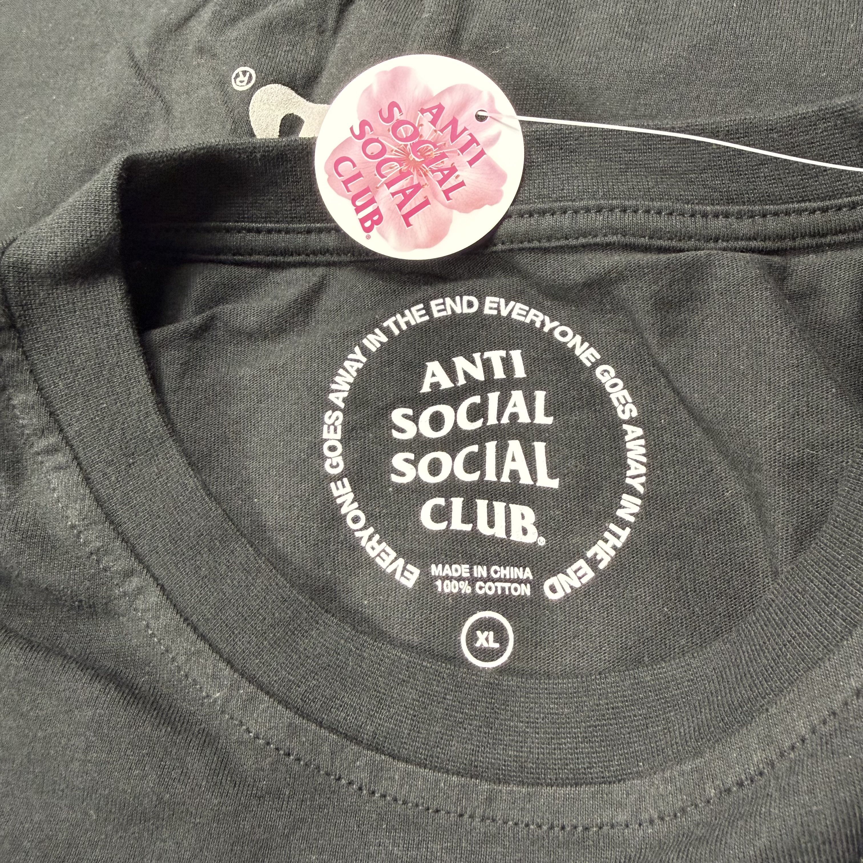 Anti Social Social Club Anti Social Social Club Black Tribal Graphic Long Sleeve Size US XL / EU 56 / 4 - 9 Thumbnail