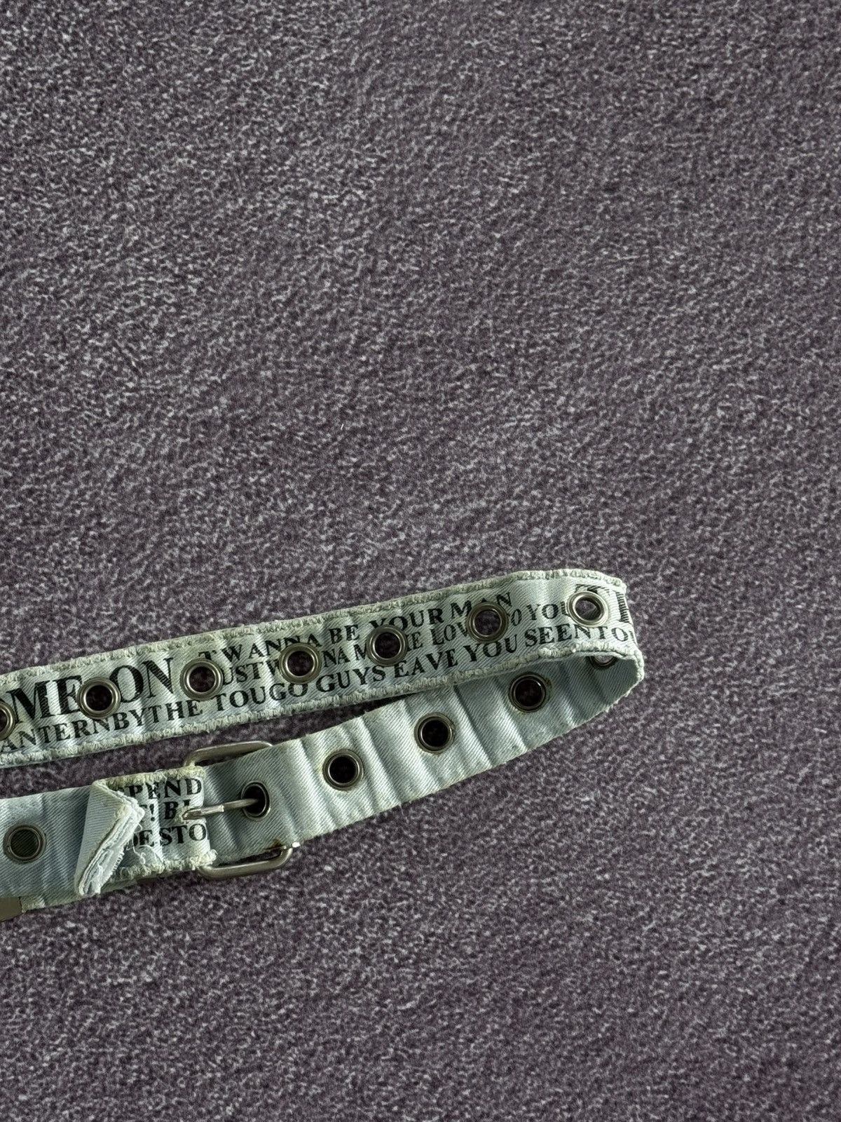 Japanese Brand Y2K Japanese Style Distressed Archive Belt Size ONE SIZE - 10 Thumbnail