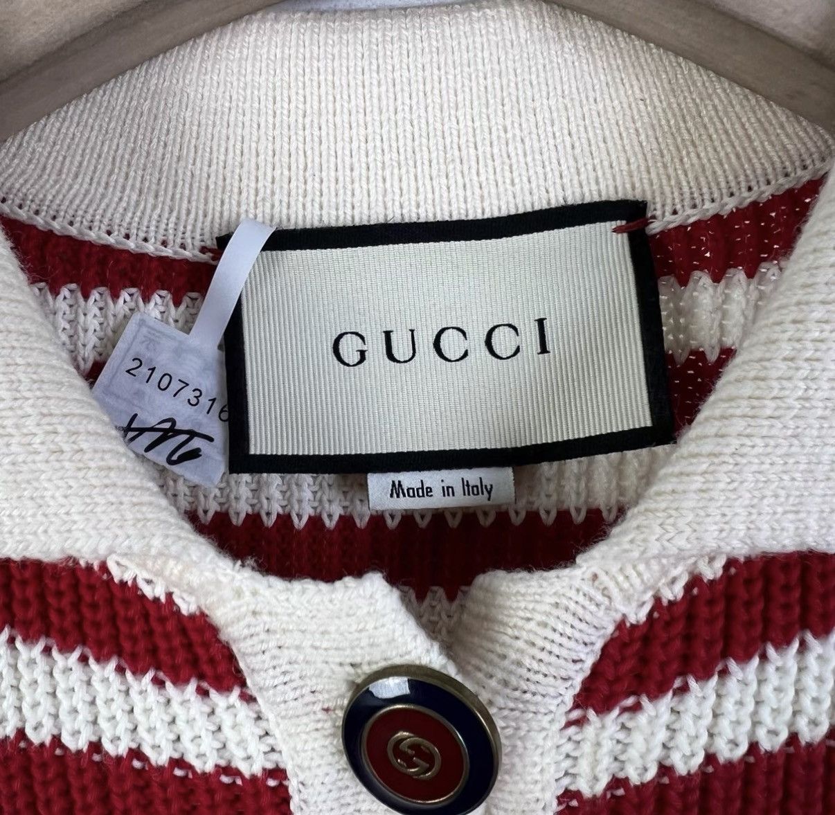 Gucci Gucci Striped Short Sleeve Knit Dress K12 Size M / US 6-8 / IT 42-44 - 3 Thumbnail