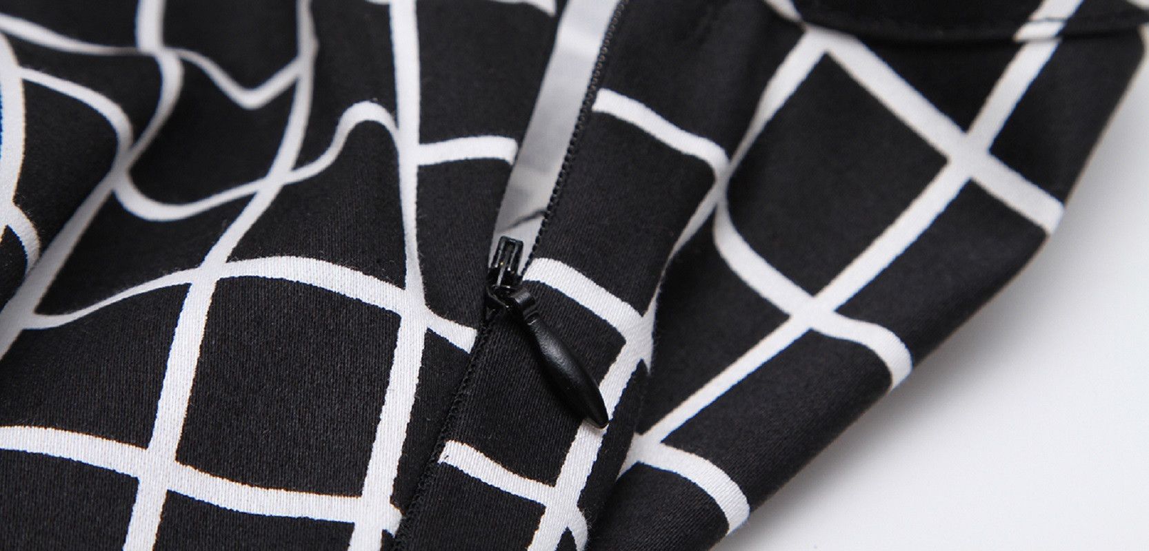 Other 50s vintage style dresses black&white check for women Size S / US 4 / IT 40 - 6 Thumbnail