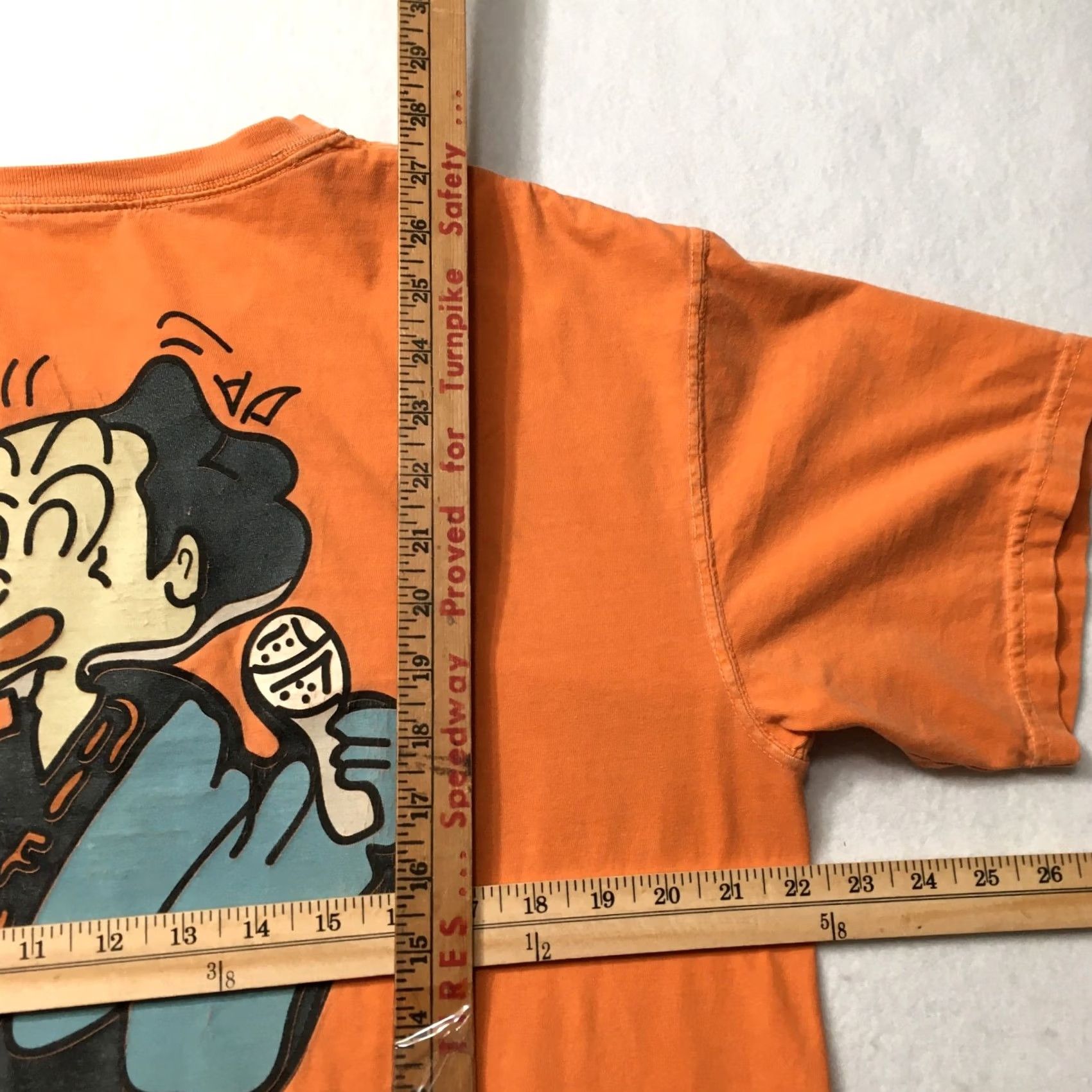 Fruit Of The Loom chug Shirt Orange Men’s Size large (LET THE GOOD TIMES ROLL!) Size US L / EU 52-54 / 3 - 4 Thumbnail