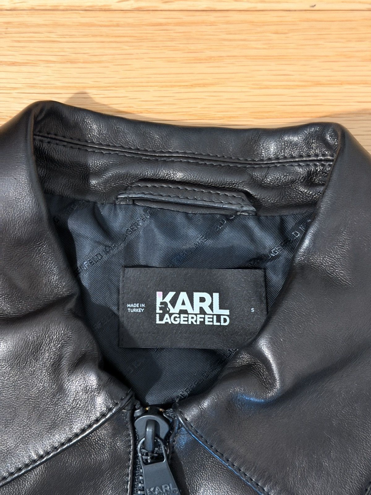 Karl Lagerfeld Karl Lagerfeld leather jacket Size US S / EU 44-46 / 1 - 3 Thumbnail