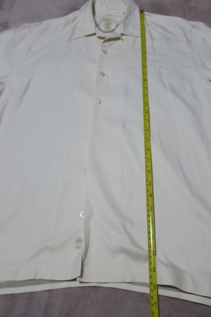 Tommy Bahama All Silk off-White Camp Shirt Size US L / EU 52-54 / 3 - 6 Thumbnail