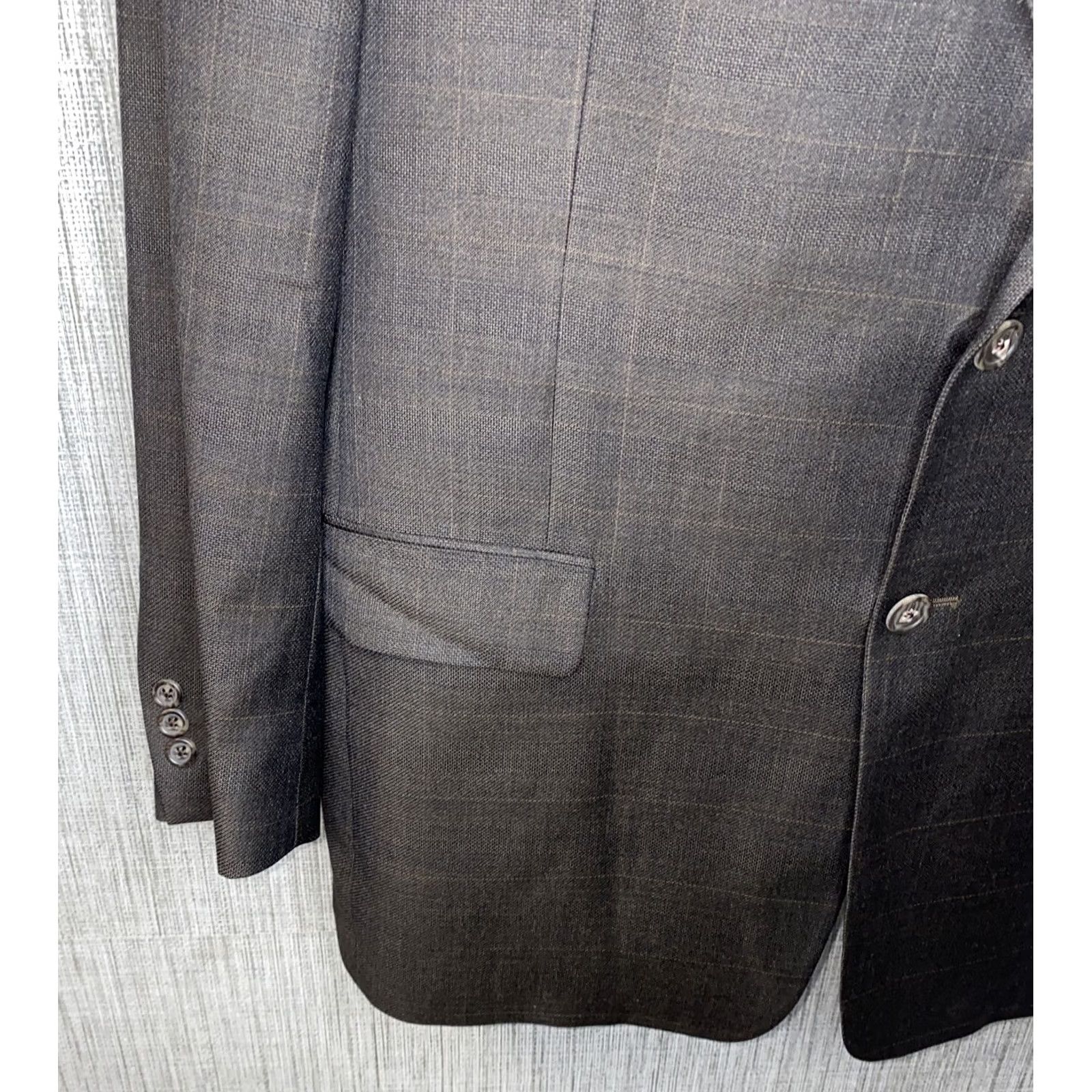Vintage Hickey Freeman Sport Coat Brown Wool 2 Button 42L Mens Regular Size Coat Size US XS / EU 42 / 0 - 3 Thumbnail