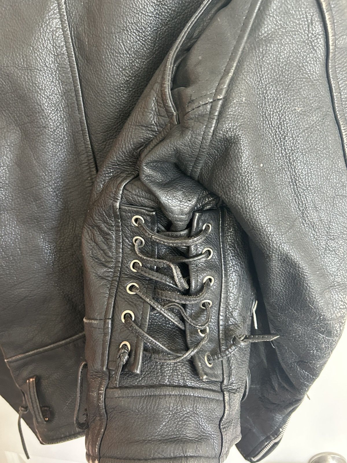 Other 1980s VINTAGE PELLE CUIR LEATHER JACKET Size US M / EU 48-50 / 2 - 5 Thumbnail