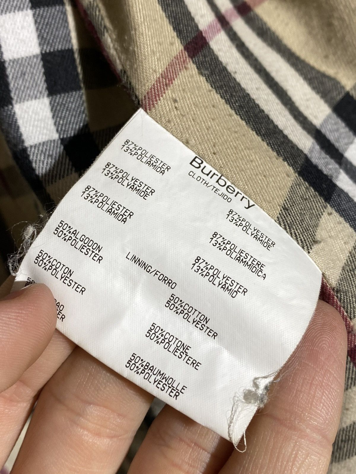 Burberry Burberry’s vintage nova check quilted jacket Size US M / EU 48-50 / 2 - 18 Thumbnail