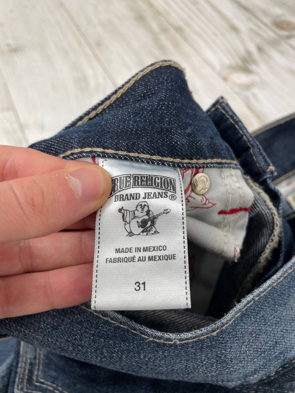 True Religion Vintage True Religion Baggy Straight Denim Jeans Japan Y2K Size US 31 - 11 Thumbnail