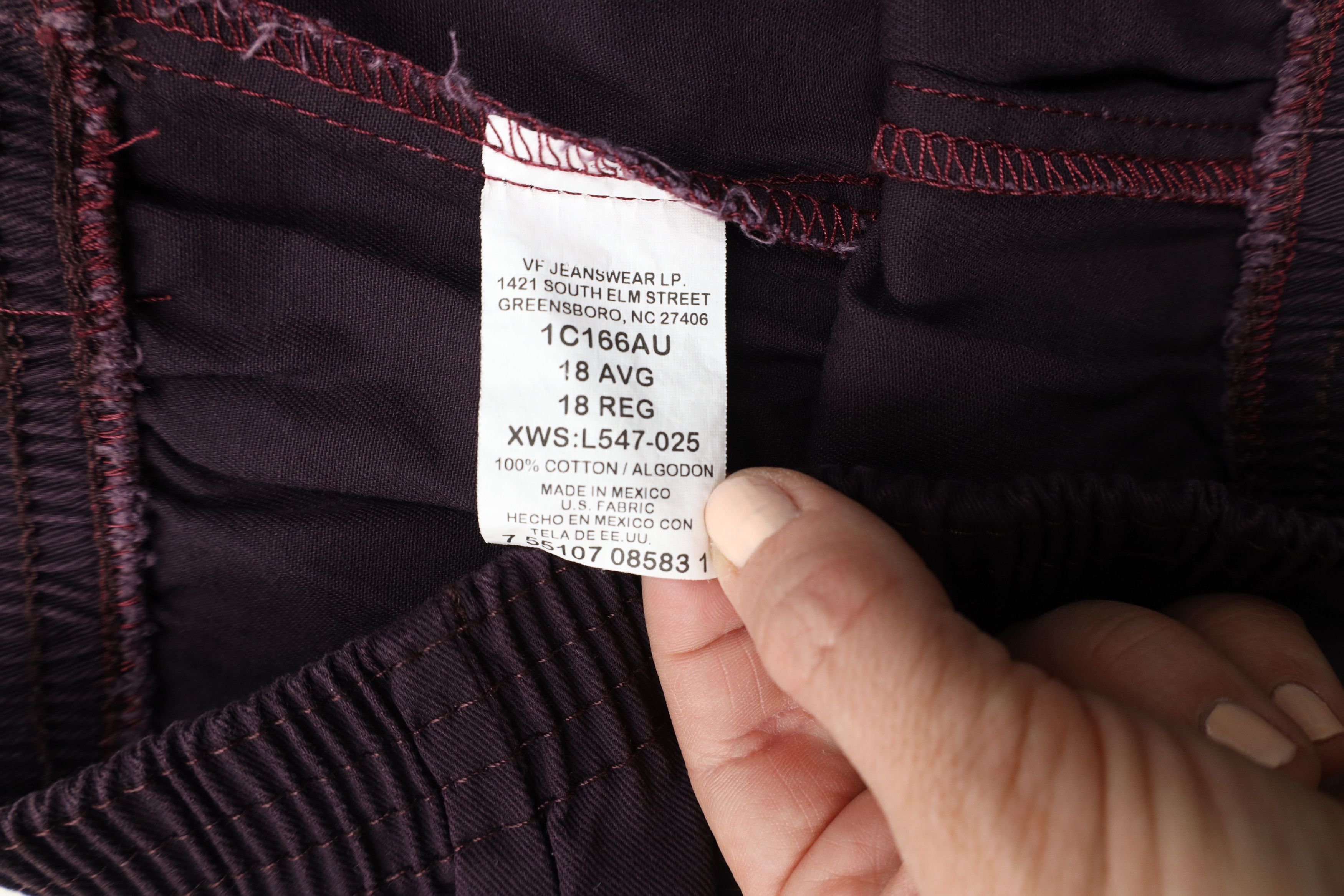 Vintage Vintage 90s Streetwear Tapered Leg Pants Eggplant Purple Size 40" / US 18 - 6 Thumbnail