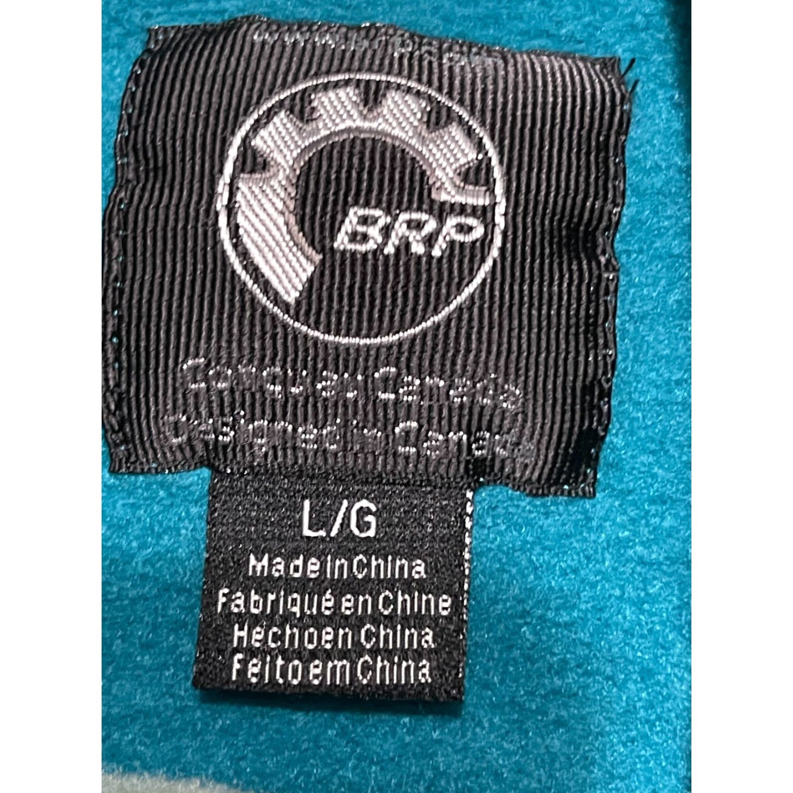 Vintage BRP Hoodie Womens Large Green Blue Pullover Long Sleeve CAN-AM Shirt Casual Fall Spring Summer Modern Regular Mens? Size L / US 10 / IT 46 - 7 Thumbnail