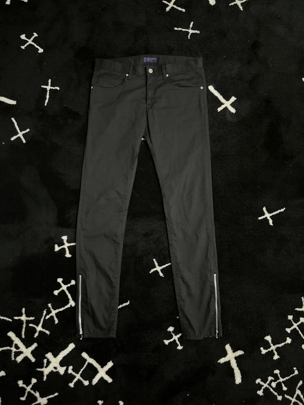 image of Undercover Jeans Zipper Aw10 in Black, Men's (Size 30)