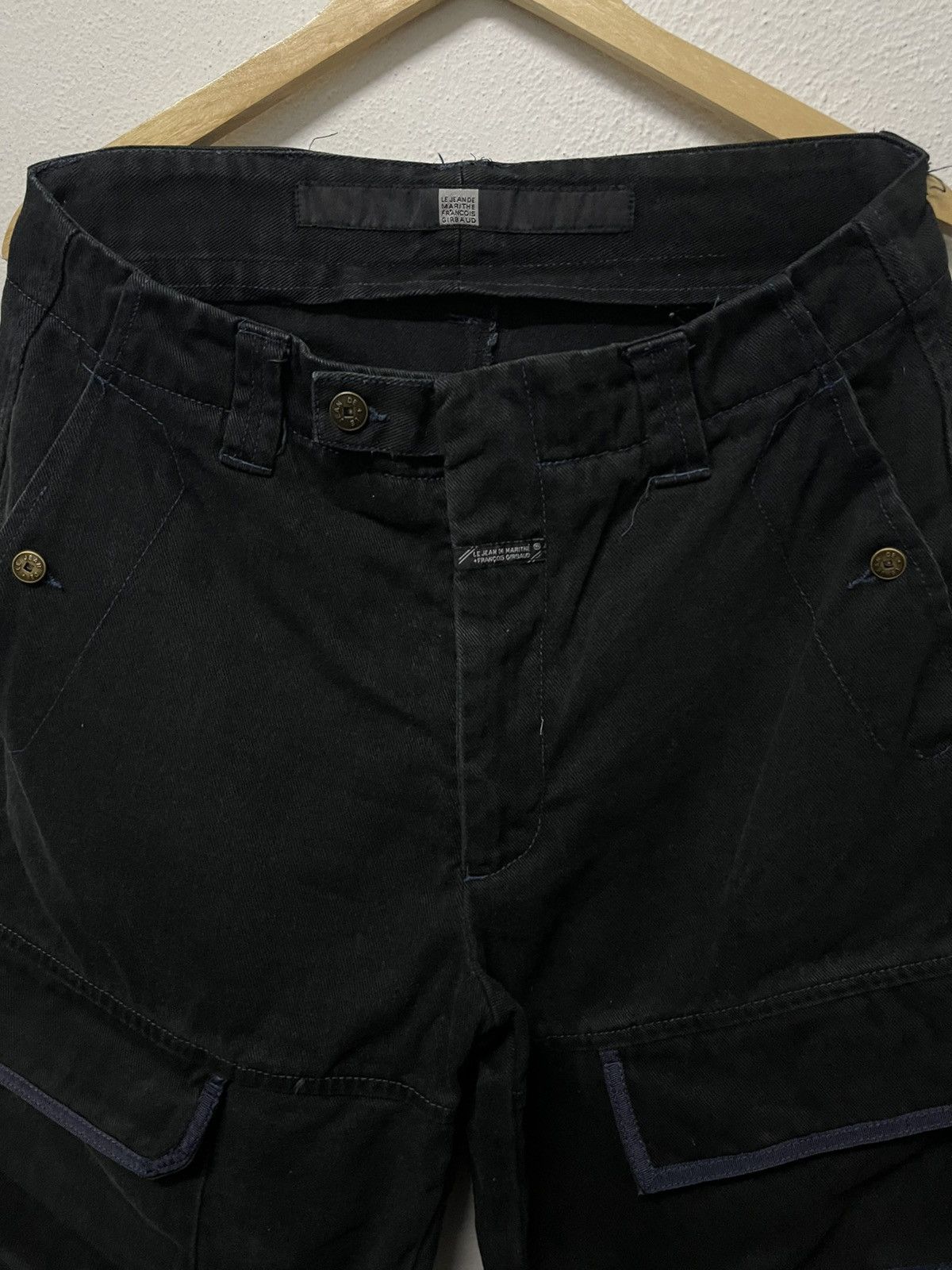 Marithe + Francois Girbaud 2000s MARITHE FRANCOIS GIRBAUD BAGGY STRAP JEANS RARE Size US 32 / EU 48 - 11 Thumbnail