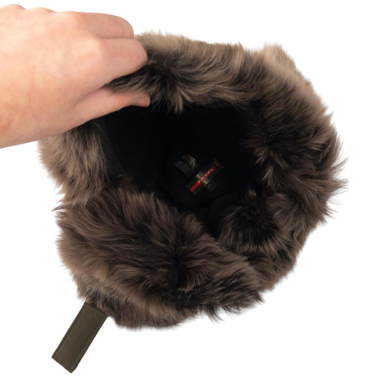 Prada Vintage Prada Sport Fur Trapper Hat Size L Size ONE SIZE - 7 Thumbnail