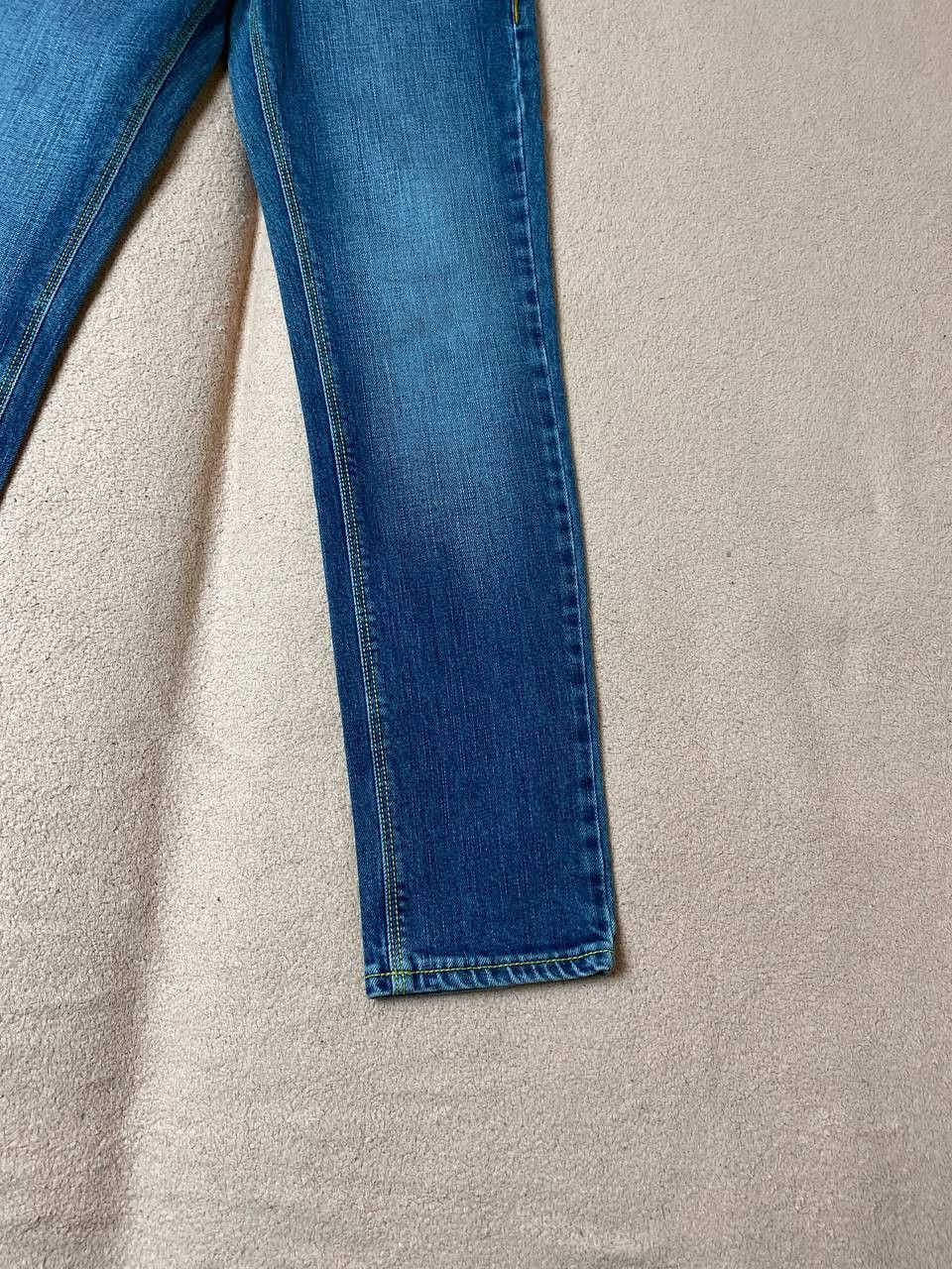 Japanese Brand × Lee Vintage 90's Lee Denim Blue Jeans Faded Distressed Size 27" / US 4 / IT 40 - 8 Thumbnail