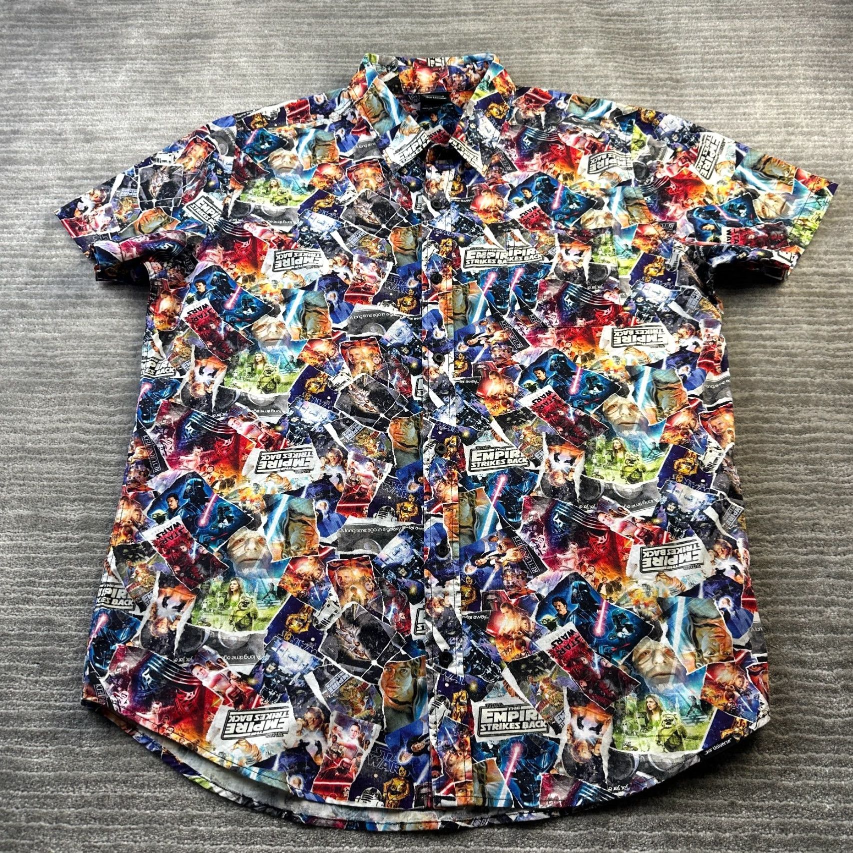 Disney Disney Star Wars Shirt Mens Extra Large Empire Strikes Back All Over Print Size US XL / EU 56 / 4 - 2 Thumbnail