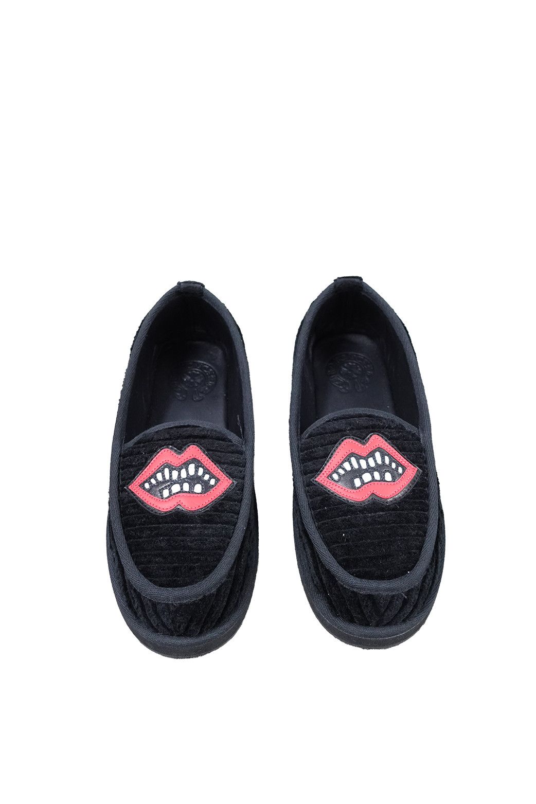CHROME HEARTS MATTY BOY CHOMPER SLIPPERS BLACK