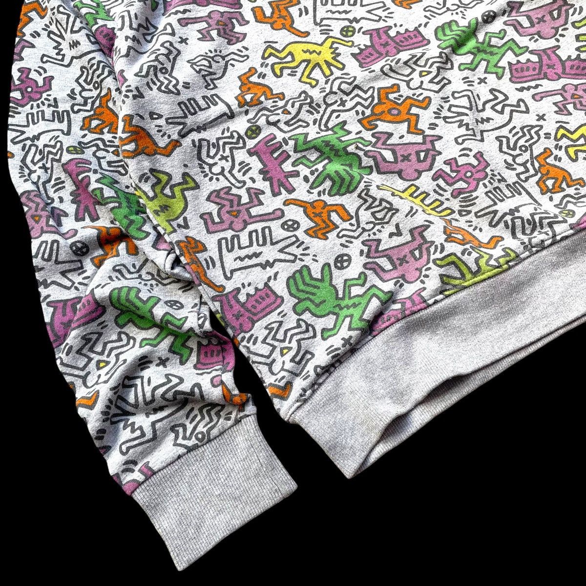 Keith Haring Keith Haring Full Printed Sweatshirt Size US L / EU 52-54 / 3 - 2 Thumbnail