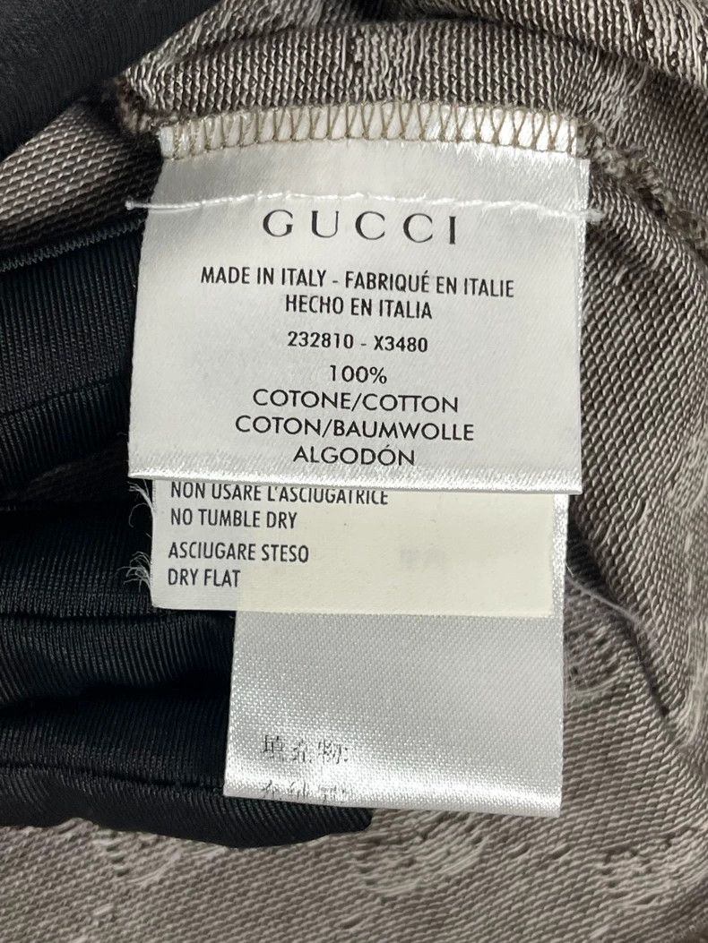 Gucci Gucci Full printed Logo short-sleeved Polo shirt 2502-Nexta Size US XL / EU 56 / 4 - 4 Thumbnail