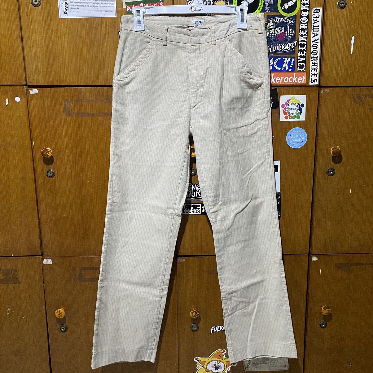 image of Avant Garde x C P Company Cp Company Vintage Autumn Winter 2004 Trousers Pant in Light Brown (Size 