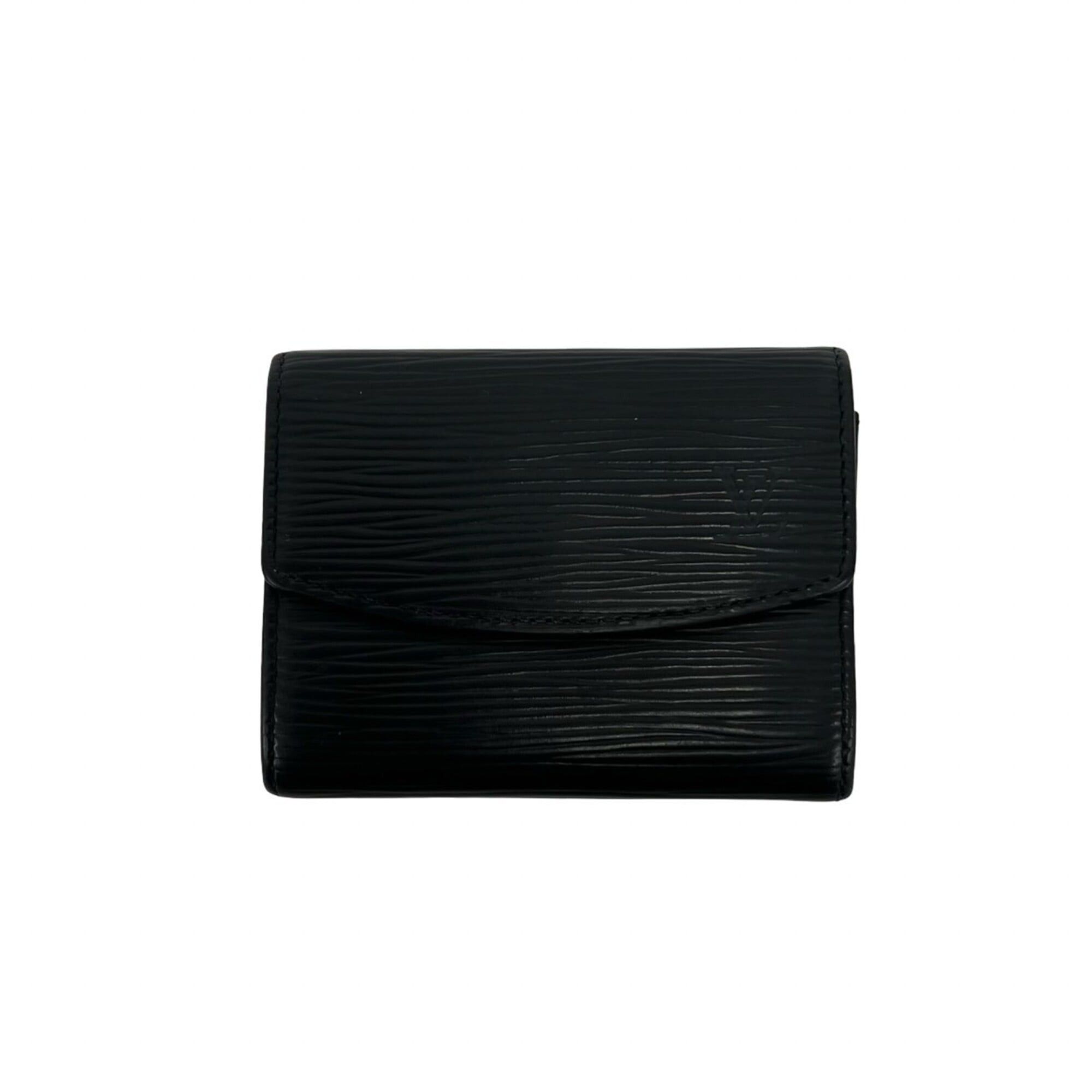 Louis Vuitton Louis Vuitton Portemonnaie Simple Epi Leather Genuine Wallet/Coin Purse Noir Black 36326 Size ONE SIZE - 1 Thumbnail