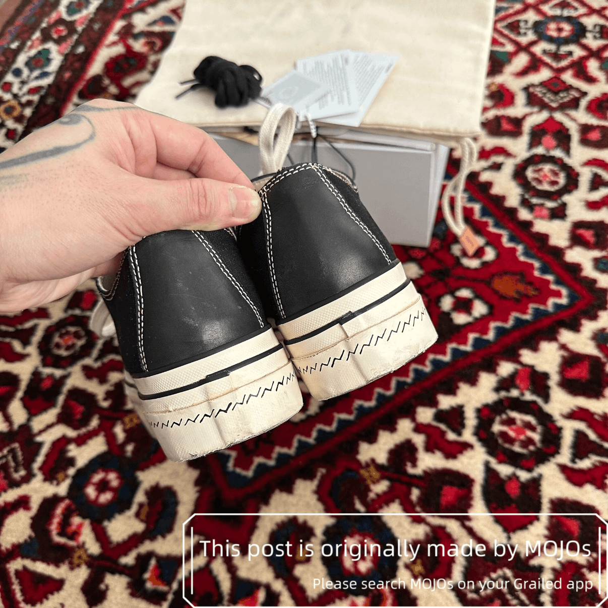 Visvim Sz 9 Visvim 21SS Skagway Canvas Low Mojos94662 Size US 9 / EU 42 - 7 Thumbnail