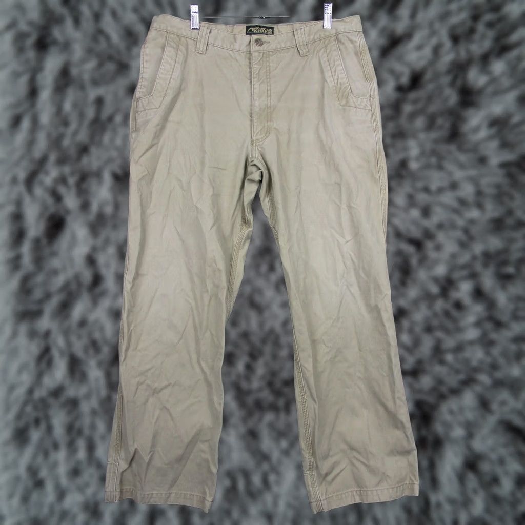 Mountain Khakis Mountain Khakis Original Mountain Pant Canvas Khaki 36x30 Mens Beige Pants Regular Straight Leg Workwear Casual Mens Size US 36 / EU 52 - 1 Thumbnail