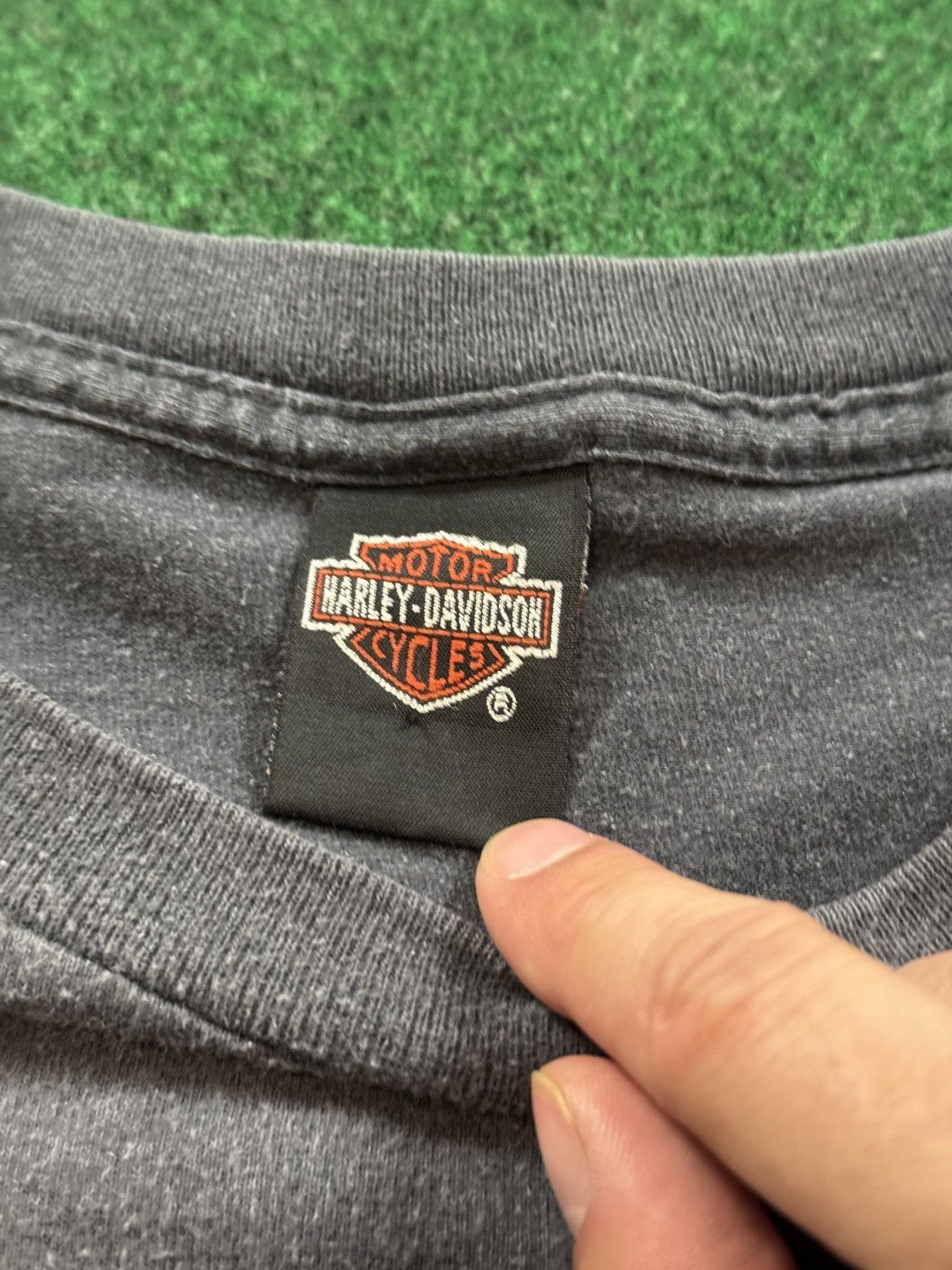 Harley Davidson Vtg 90s Harley Davidson 3XL Biker Faded California T Shirt Size US XXL / EU 58 / 5 - 4 Thumbnail