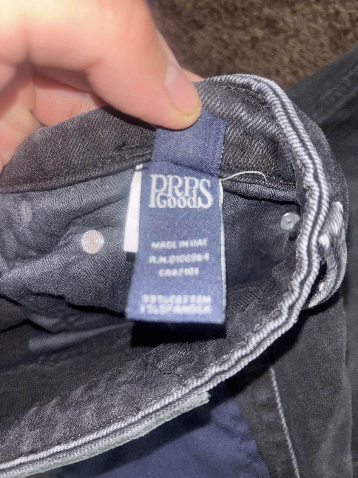 Prps Prps Le Sabre Black Jeans Size US 36 / EU 52 - 11 Thumbnail