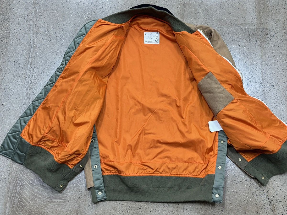 Carhartt Wip × Sacai Sacai x Carhartt WIP FW23 Patchwork Jacket Size US M / EU 48-50 / 2 - 4 Thumbnail