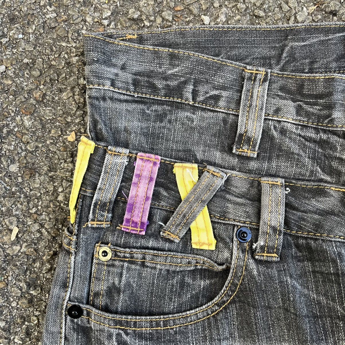 Hysteric Glamour Japanese Double Waist Distress Denim Jeans Undercover Styled Size US 32 / EU 48 - 5 Thumbnail