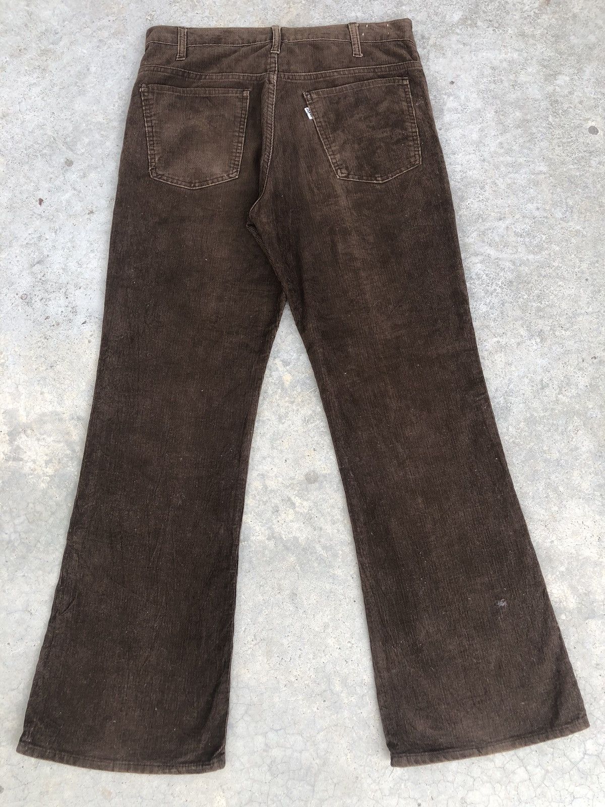 Levi's Vintage 70’s Levi’s Flared Jeans Corduroy Pants 646 Size US 33 - 2 Thumbnail