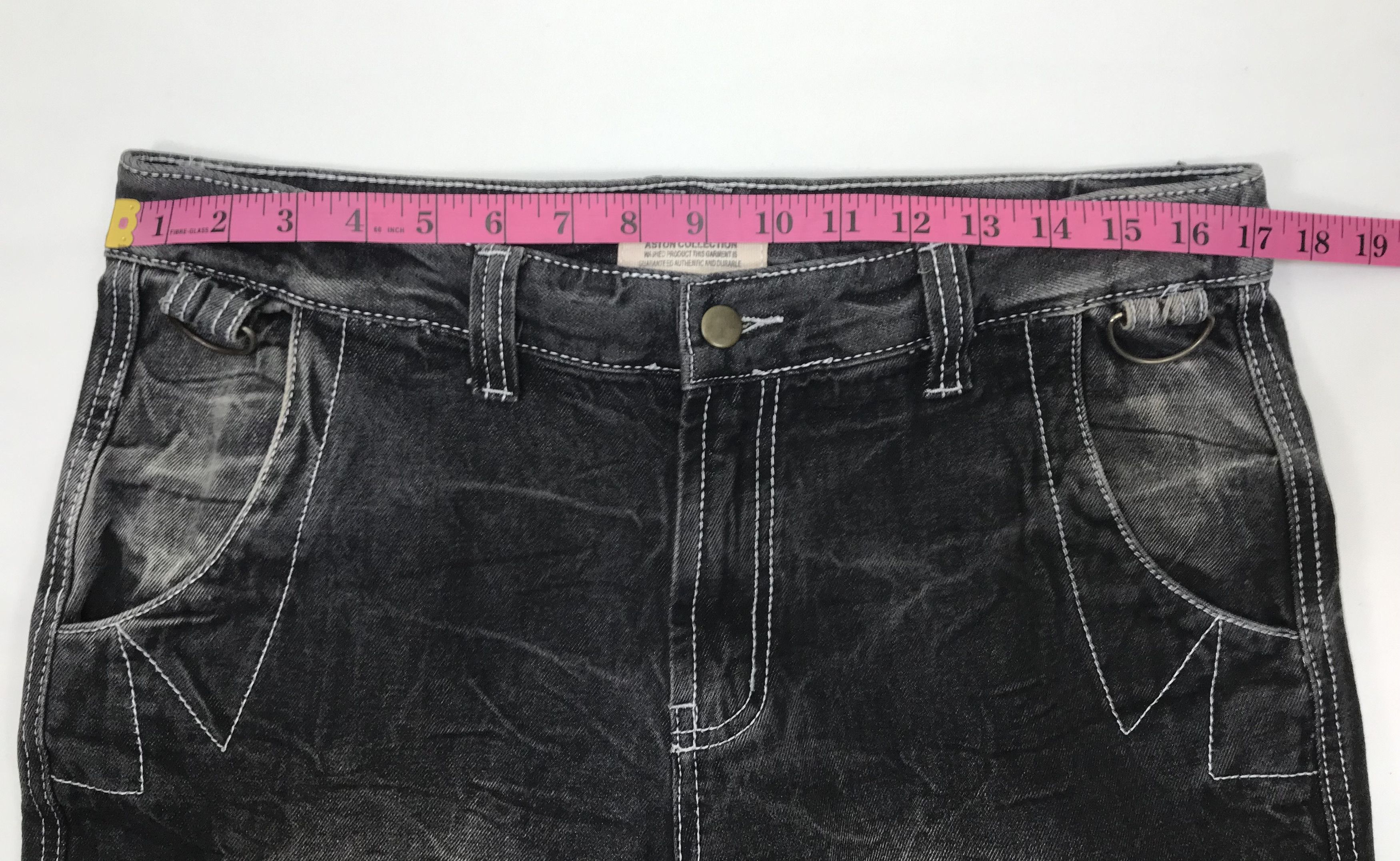 Urban Outfitters Vintage Japanese Urban Seditionaries Faded Black Cargo Jeans Size US 34 / EU 50 - 15 Thumbnail