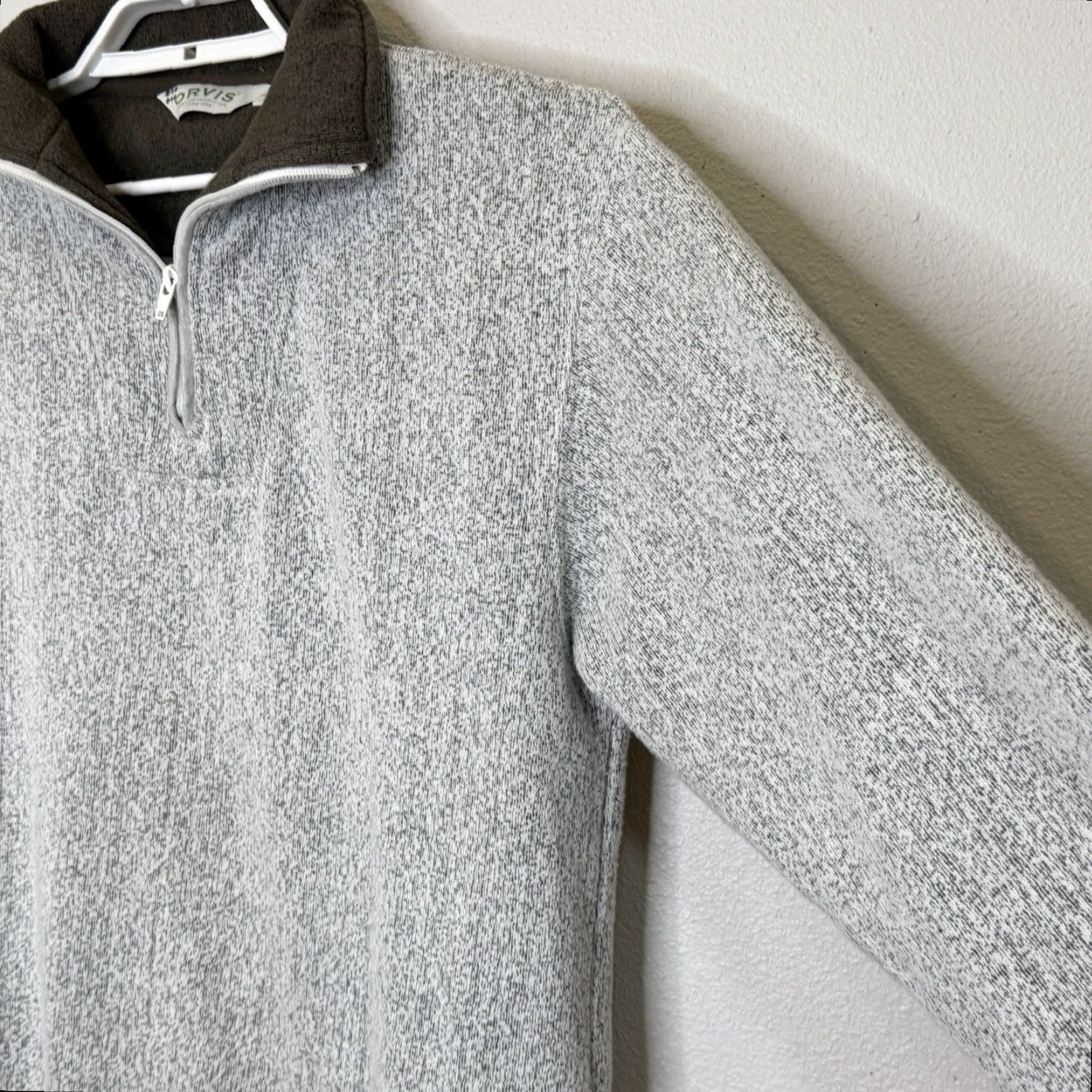 Orvis Orvis Sweater Mens Size M 1/4 Zip Pullover Heather Gray Long Sleeve Preppy Classic Outdoor Cardigan? Size US M / EU 48-50 / 2 - 2 Thumbnail