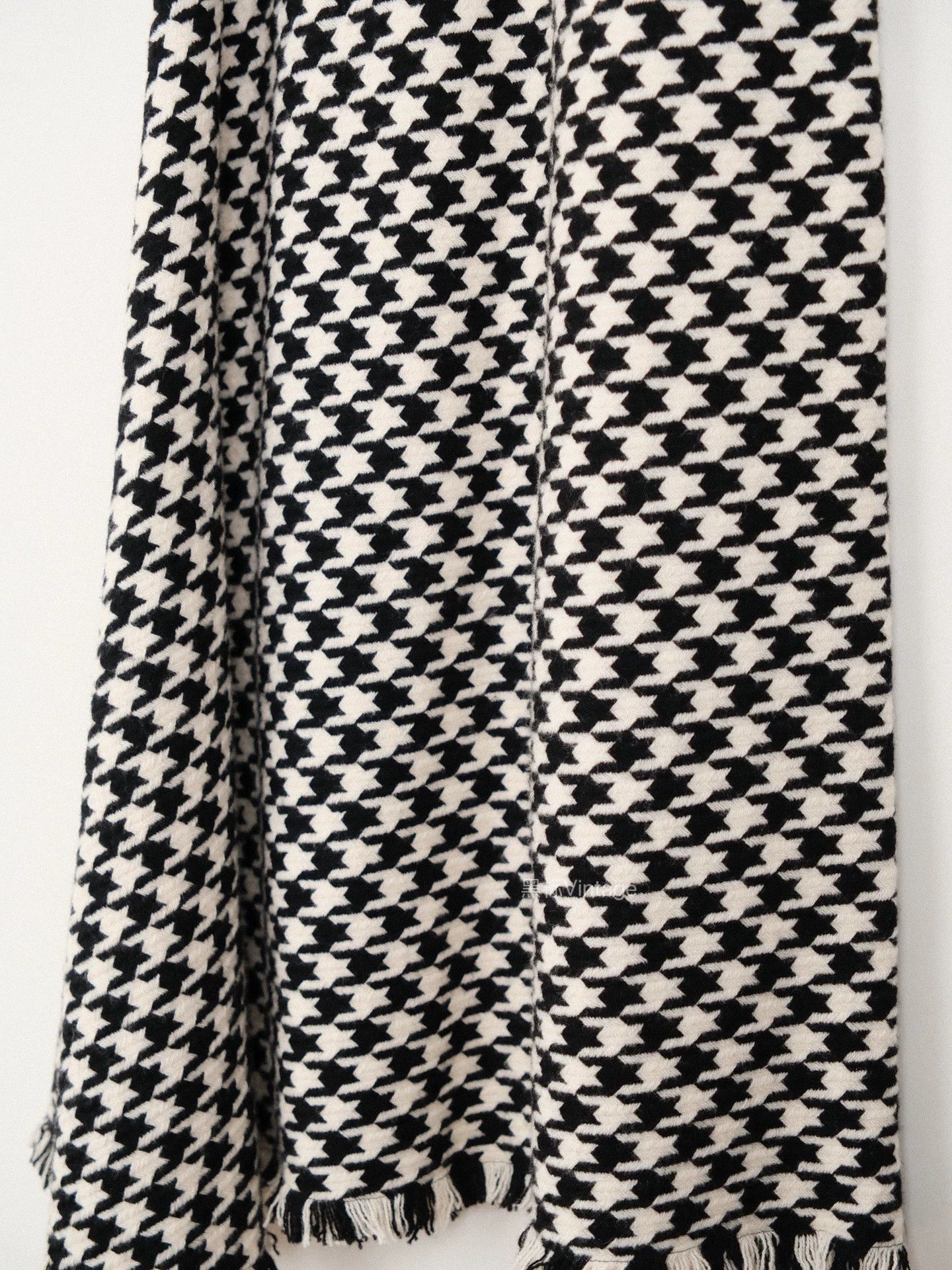 Yohji Yamamoto Yohji Yamamoto 03AW Vintage Plaid Tassel Mermaid Gown Size S / US 4 / IT 40 - 7 Thumbnail