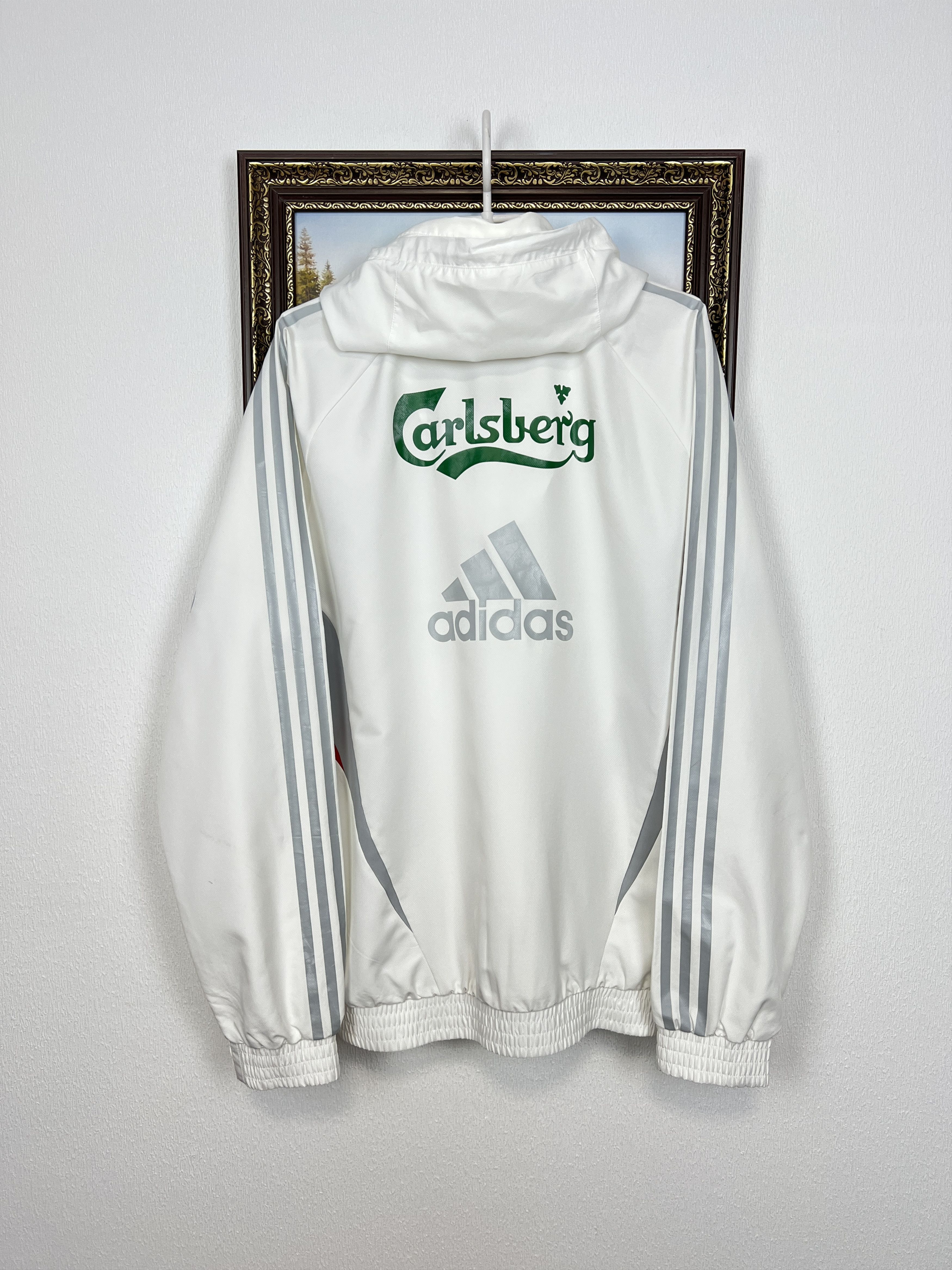 Adidas Vintage Adidas Liverpool Football Jacket Soccer Track Top Size US L / EU 52-54 / 3 - 16 Thumbnail