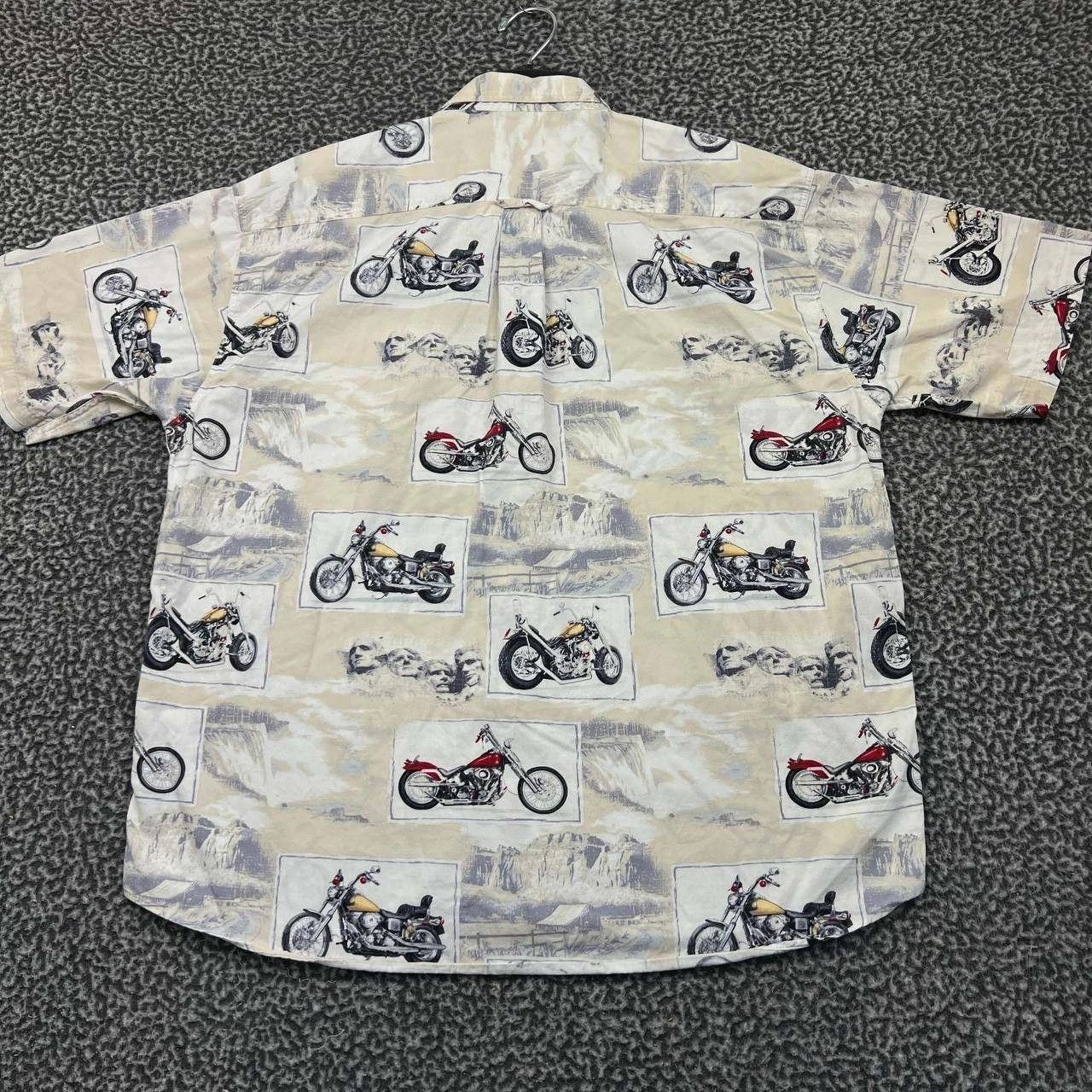 North River Outfitters North River Motorcycle Button Down Shirt Men Cotton L Size US L / EU 52-54 / 3 - 2 Thumbnail