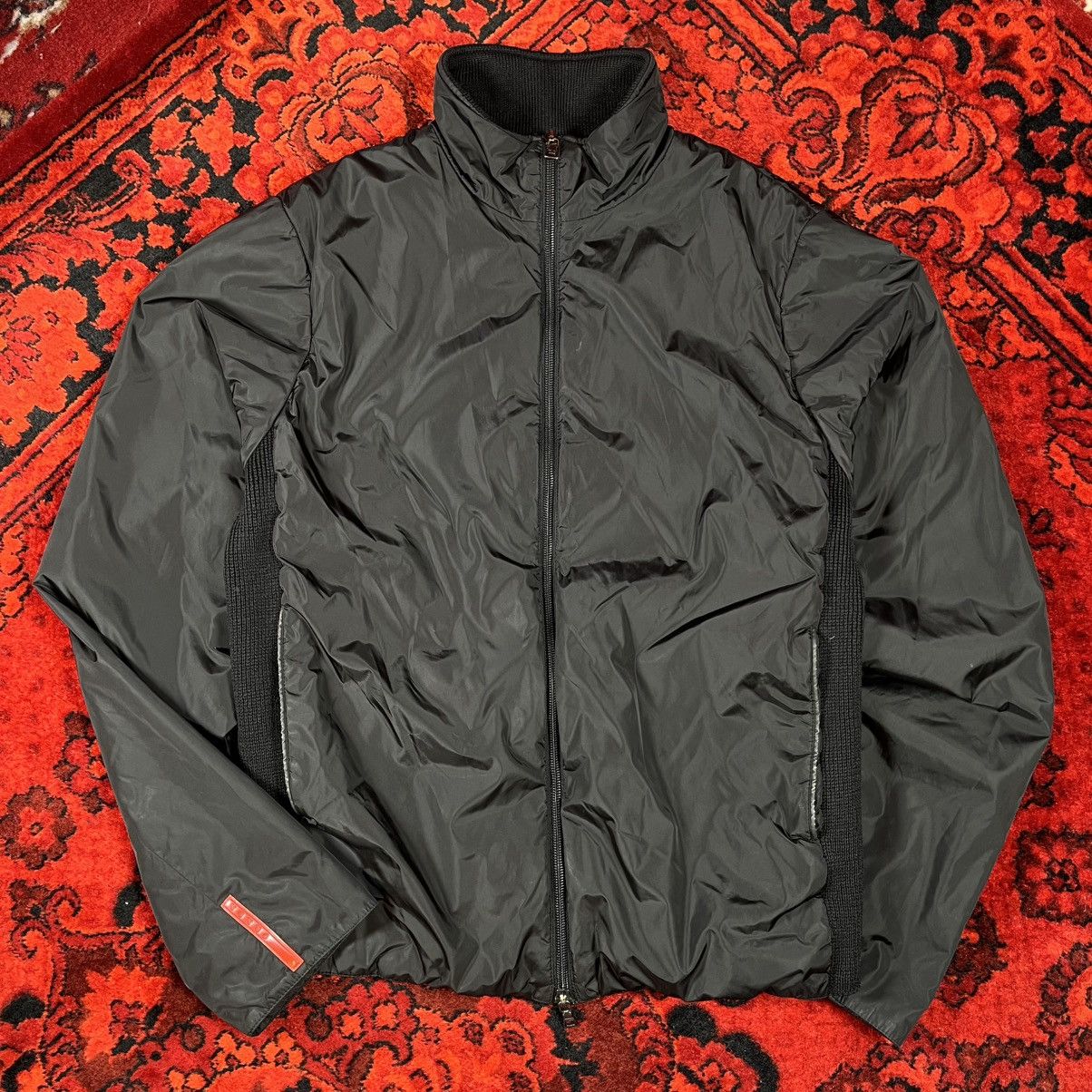 Prada Vintage Gorpcore Streetwear Style Red Tab Prada Nylon Jacket Size US M / EU 48-50 / 2 - 2 Thumbnail