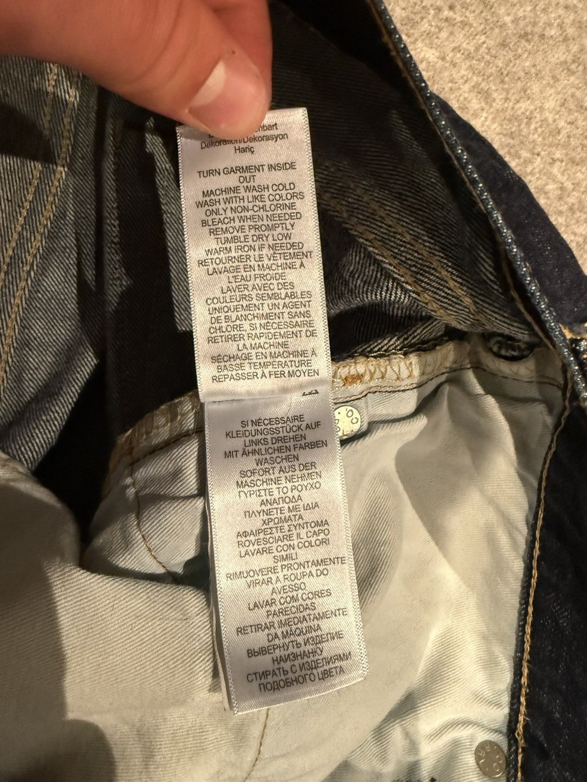 RRL Ralph Lauren Selvedge Slim Fit RRL Jeans Size US 33 - 11 Thumbnail