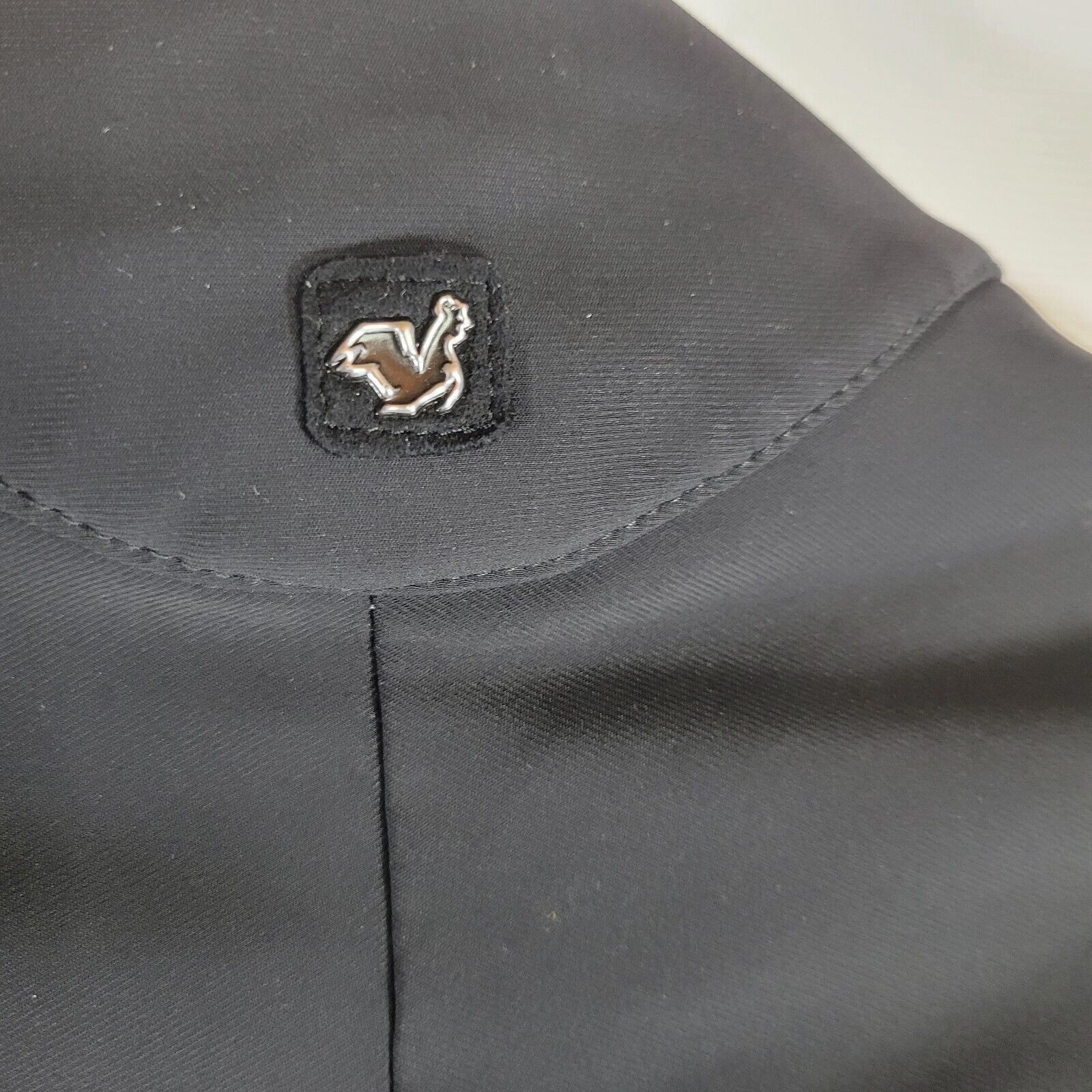 Other DE MARCHI BLACK CYCLING RIDING FULL ZIP JERSEY JACKET Sz L Size US L / EU 52-54 / 3 - 9 Thumbnail