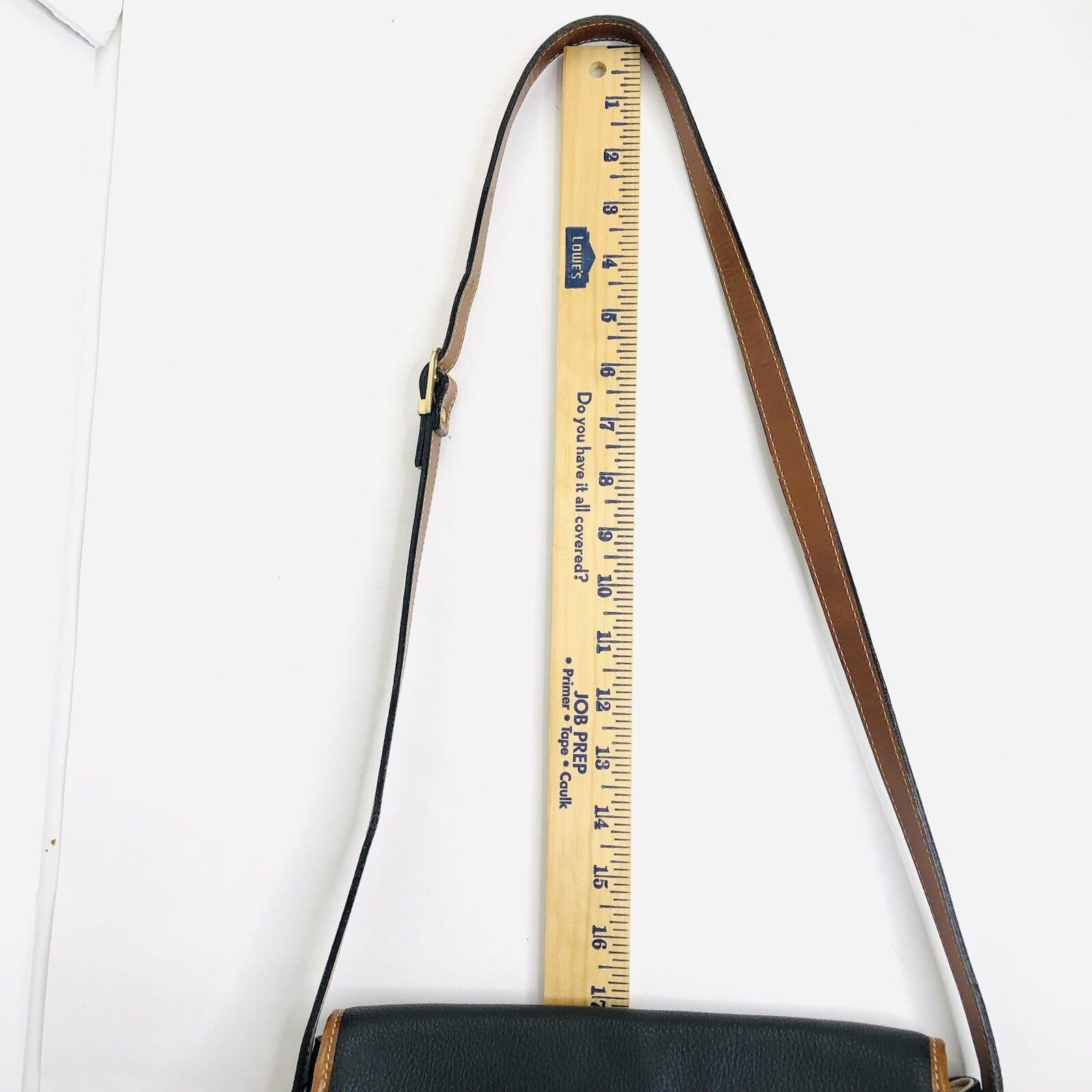 Other Vtg Dé-Roman UK Leather Purse Black Brown crossbody bags Size ONE SIZE - 4 Thumbnail