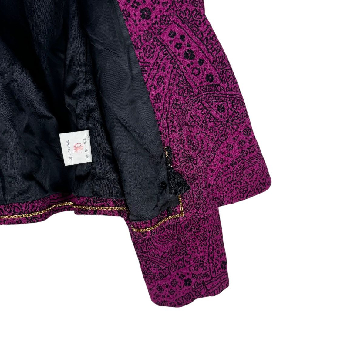 Pierre Balmain 🔥PIERRE BALMAIN PAISLEY CROPPED BUTTON JACKET Size M / US 6-8 / IT 42-44 - 6 Thumbnail