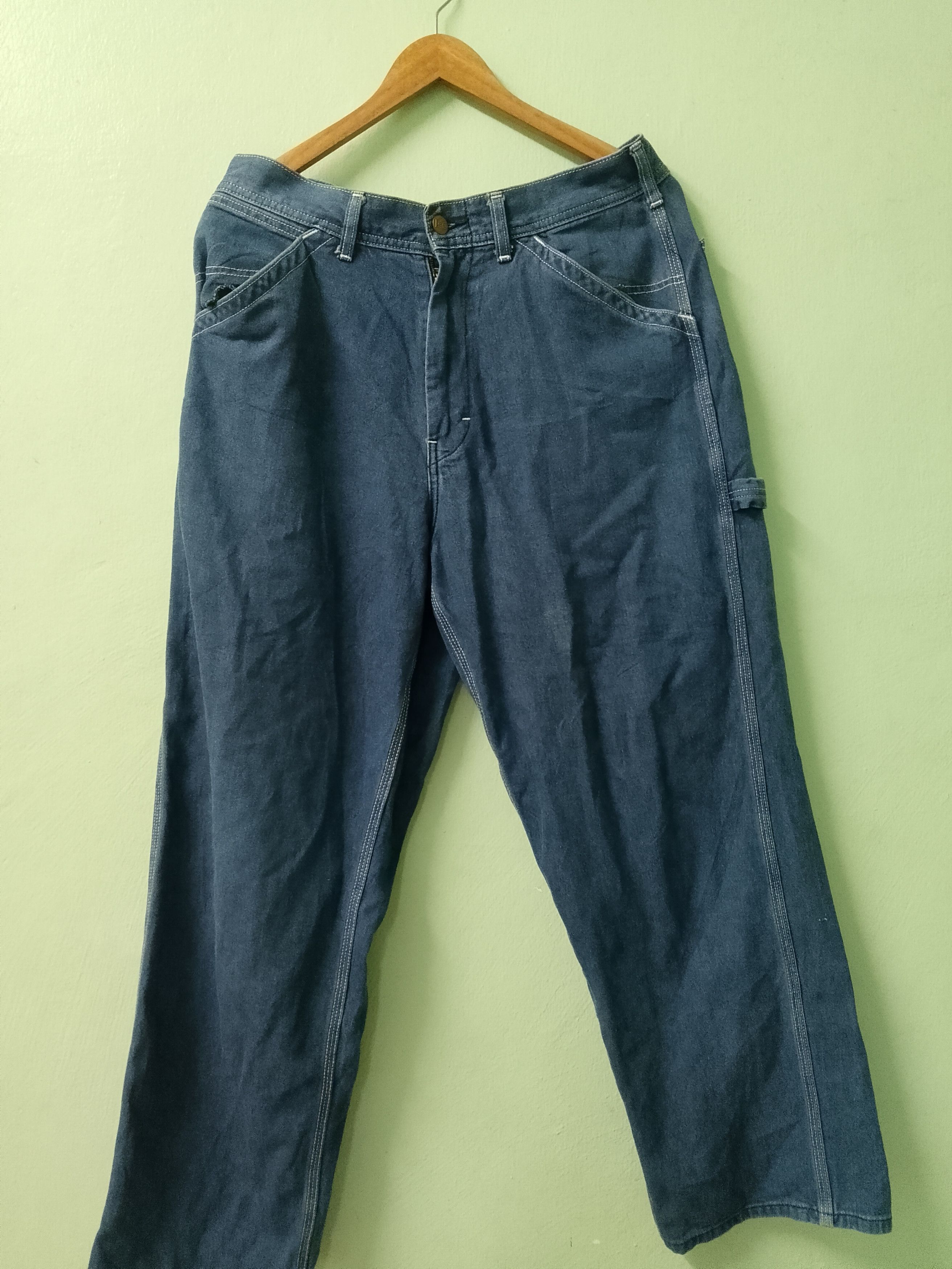 Lee Lee Carpenter pant denim Size US 34 / EU 50 - 11 Thumbnail