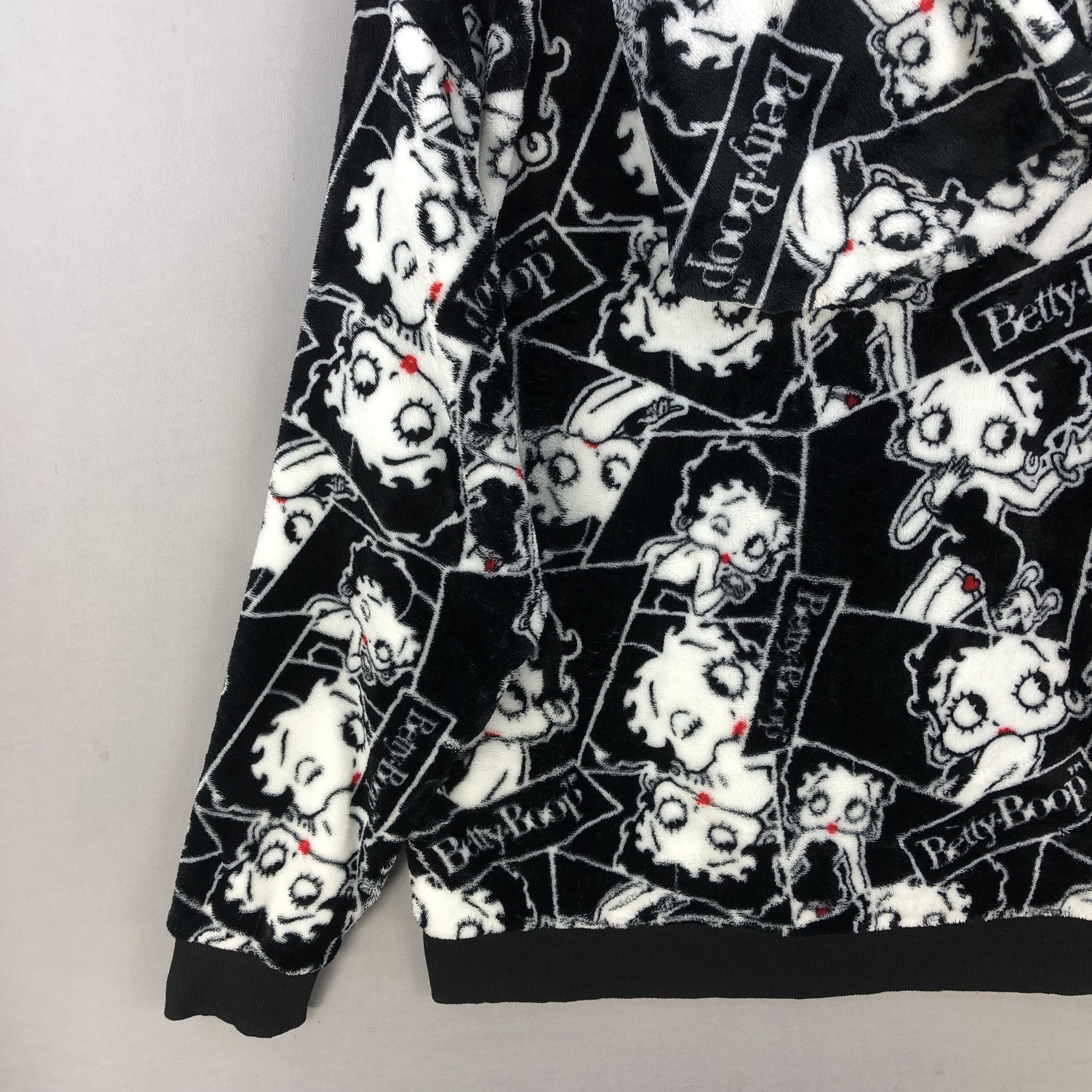 Hysteric Glamour All Over Print Betty Boop Fleece Hooded Jacket Size US S / EU 44-46 / 1 - 7 Thumbnail