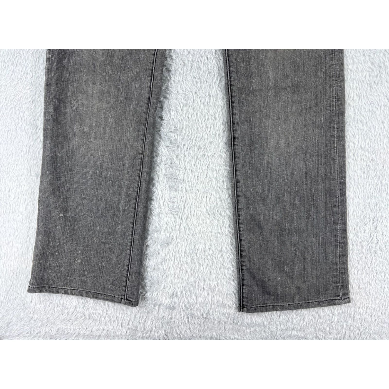 Other OOH LA LA Jeans Womens 4 Gray Denim Bootcut Low Rise Size 27" / US 4 / IT 40 - 2 Thumbnail