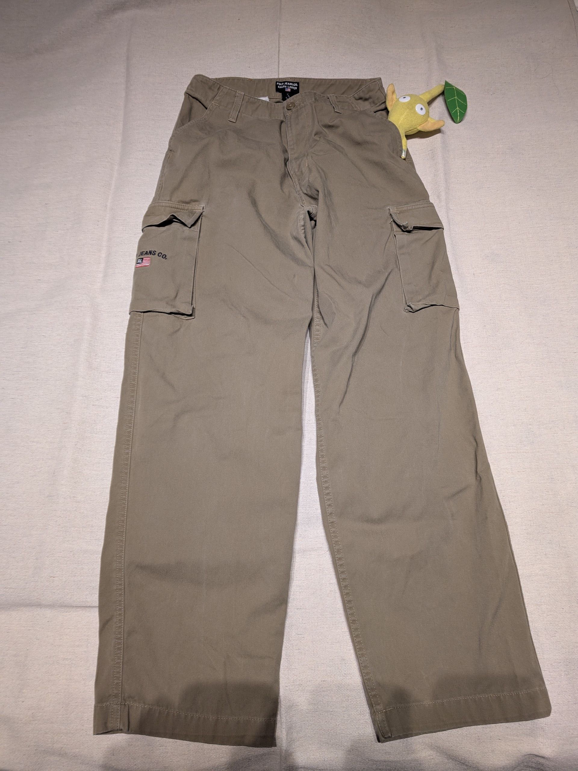 Vintage Polo Jeans Cargo pants mens 28 30